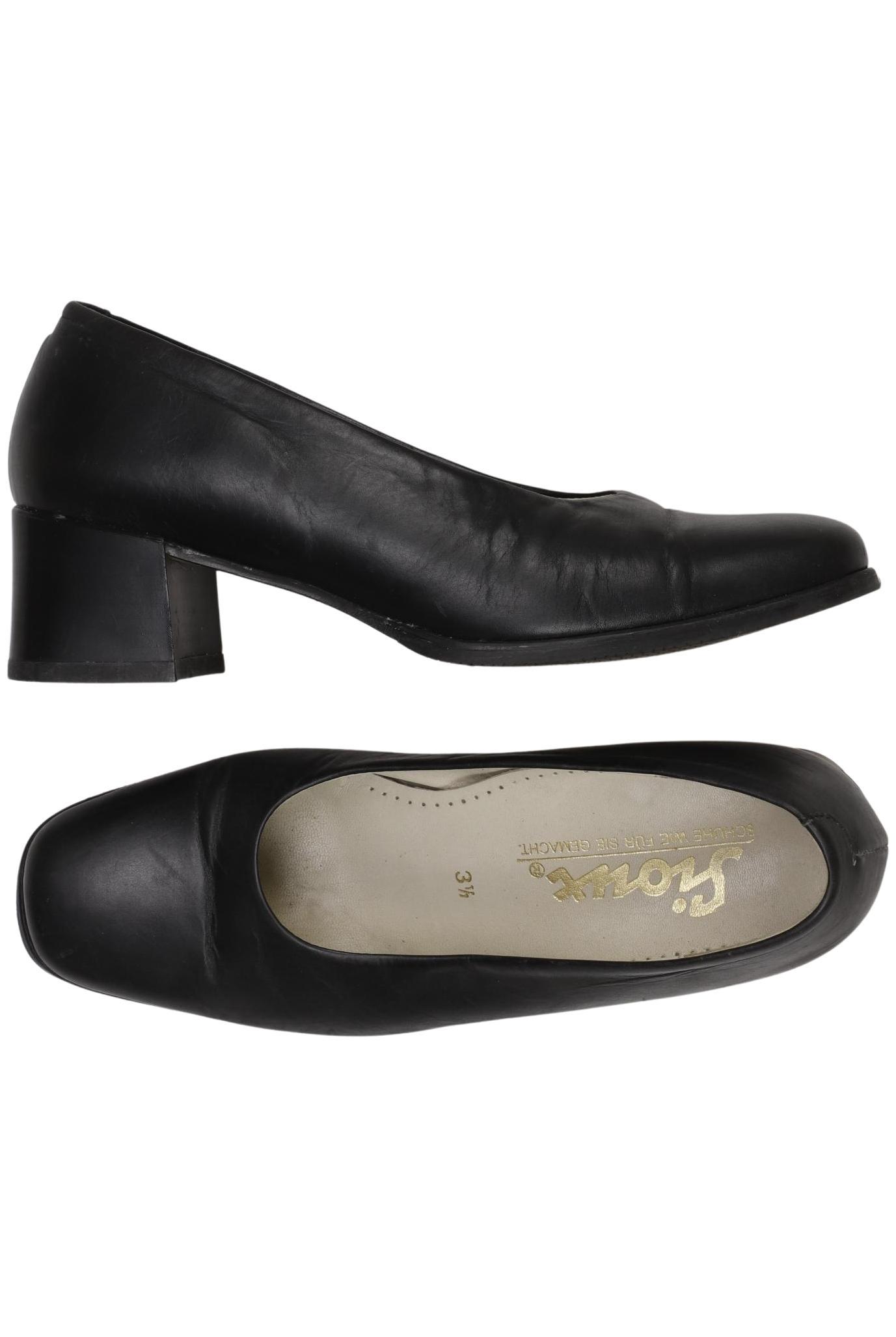 

Sioux Damen Halbschuh, schwarz, Gr. 3.5