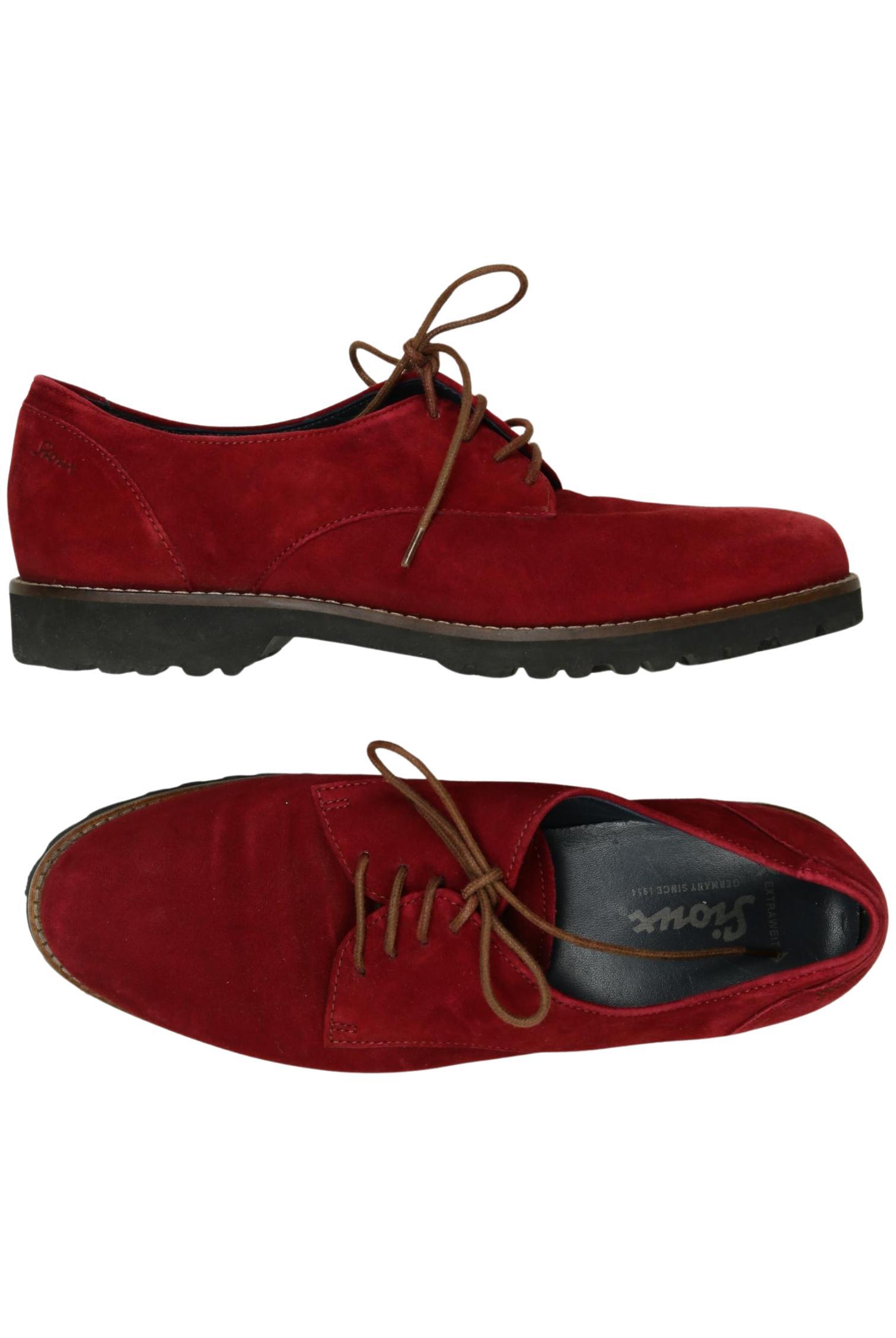 

Sioux Damen Halbschuh, rot, Gr. 6