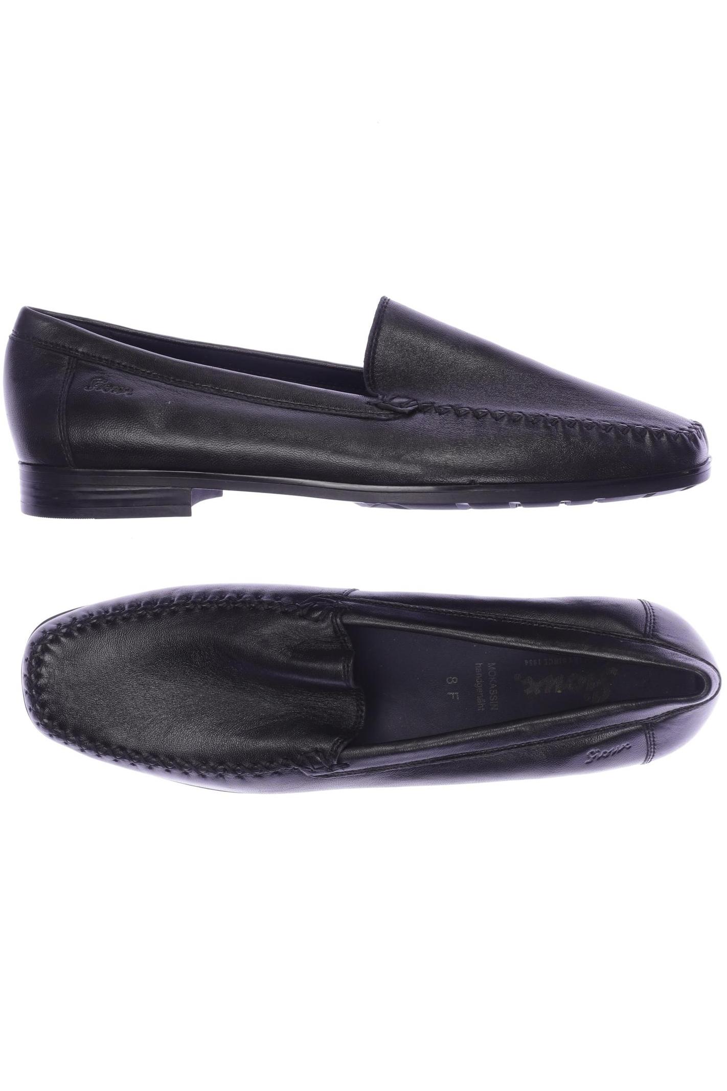 

Sioux Damen Halbschuh, schwarz, Gr. 8