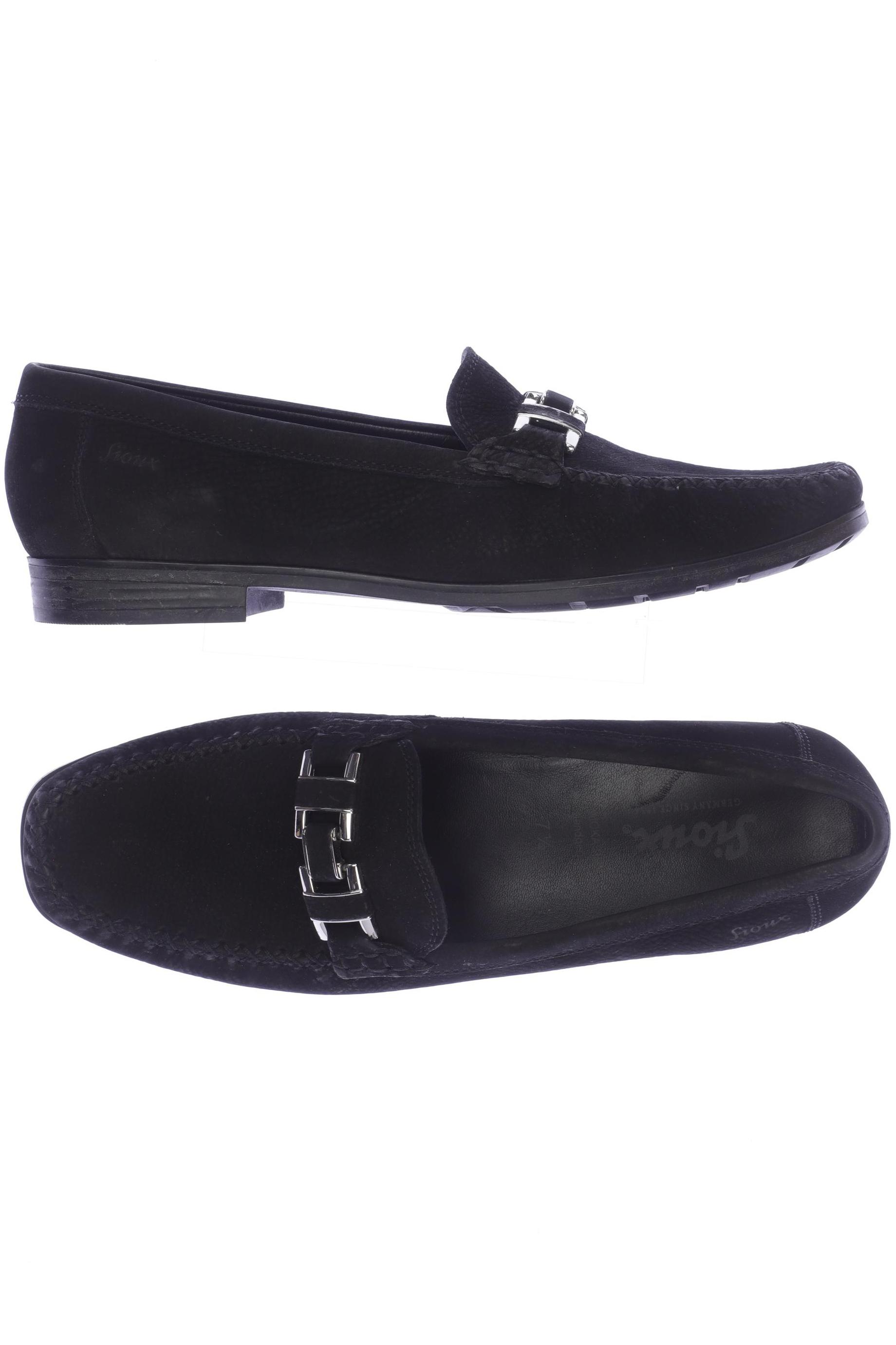 

Sioux Damen Halbschuh, schwarz