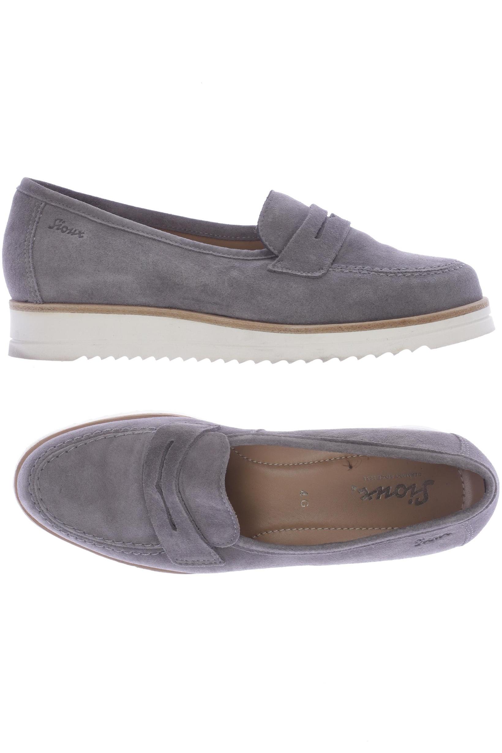 

Sioux Damen Halbschuh, grau, Gr. 4