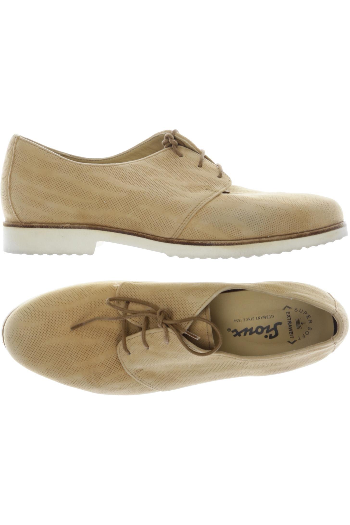 

Sioux Damen Halbschuh, beige, Gr. 6