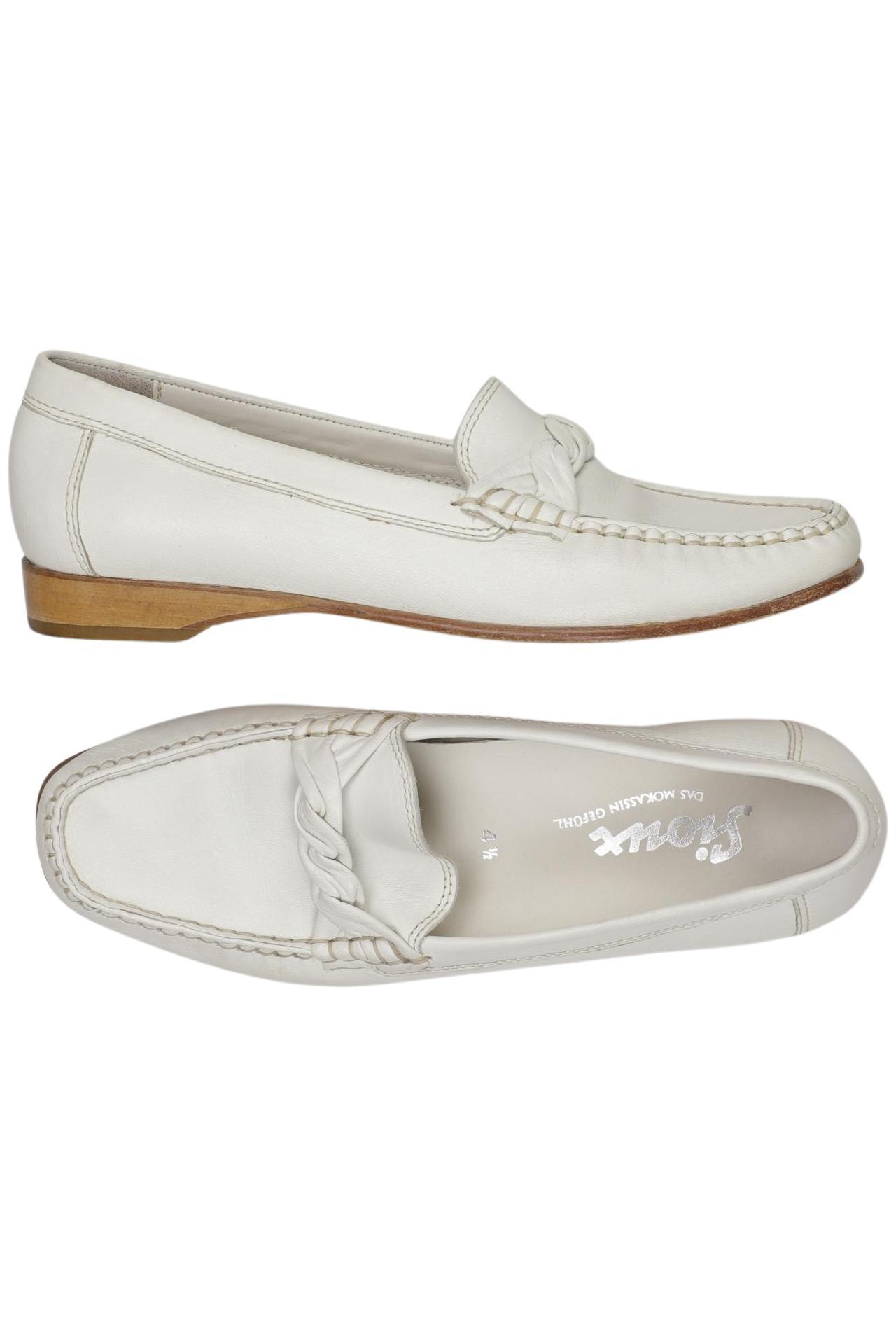 

Sioux Damen Halbschuh, weiß, Gr. 4.5
