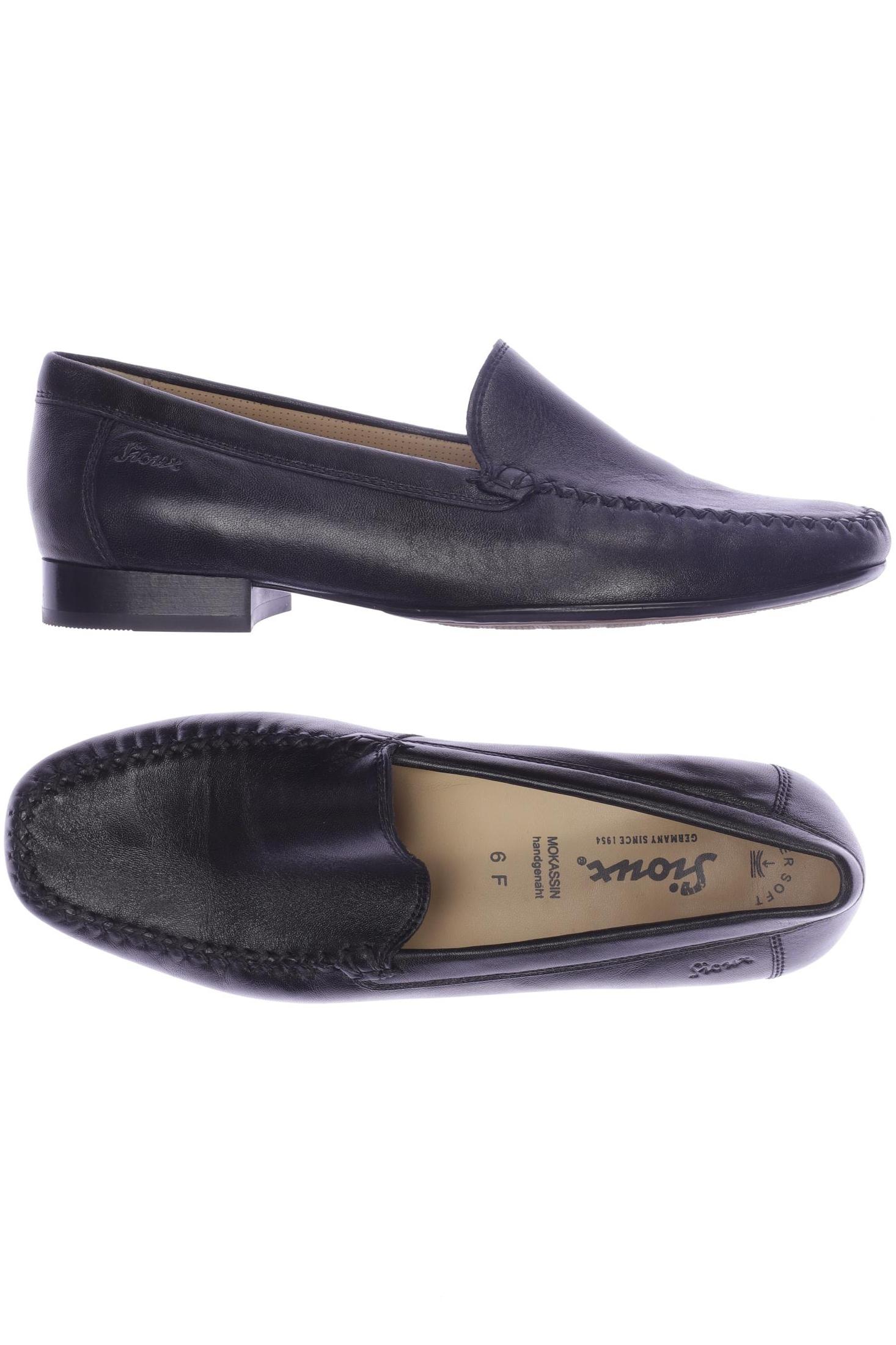 

Sioux Damen Halbschuh, schwarz, Gr. 6