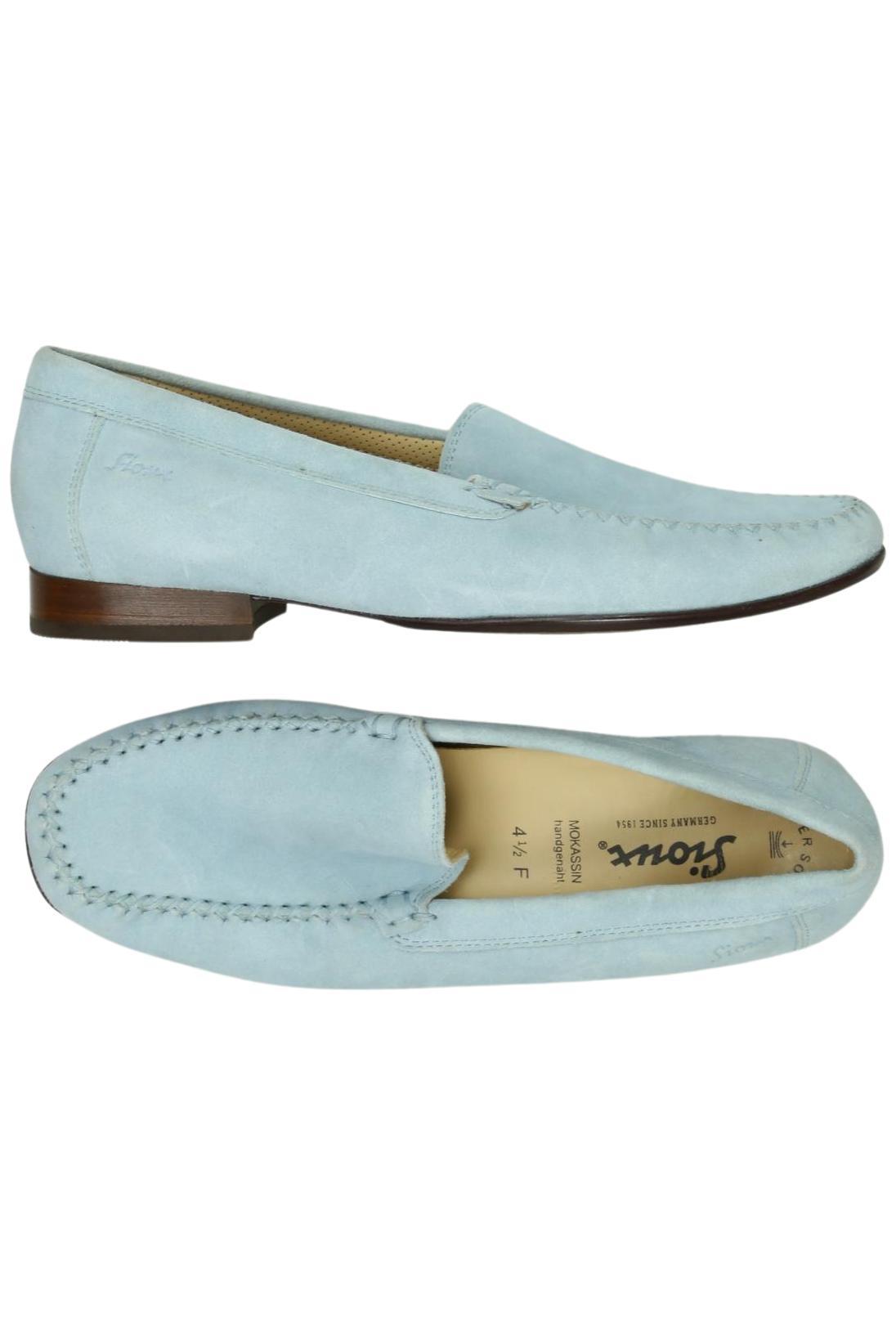 

Sioux Damen Halbschuh, blau, Gr. 4.5