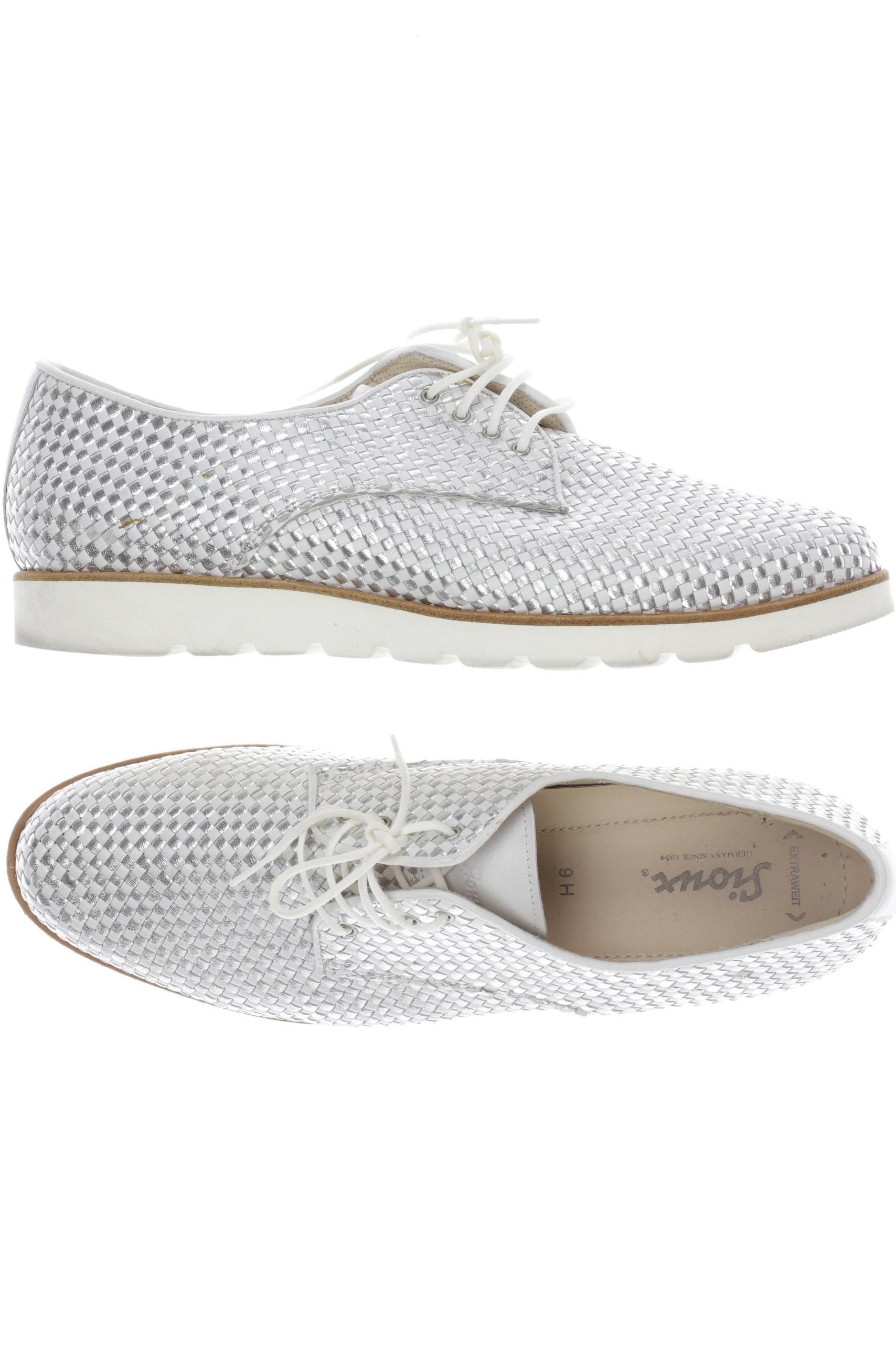 

Sioux Damen Halbschuh, weiß, Gr. 6