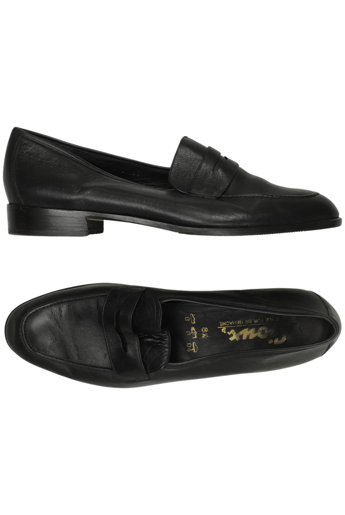 

Sioux Damen Halbschuh, schwarz, Gr. 8.5