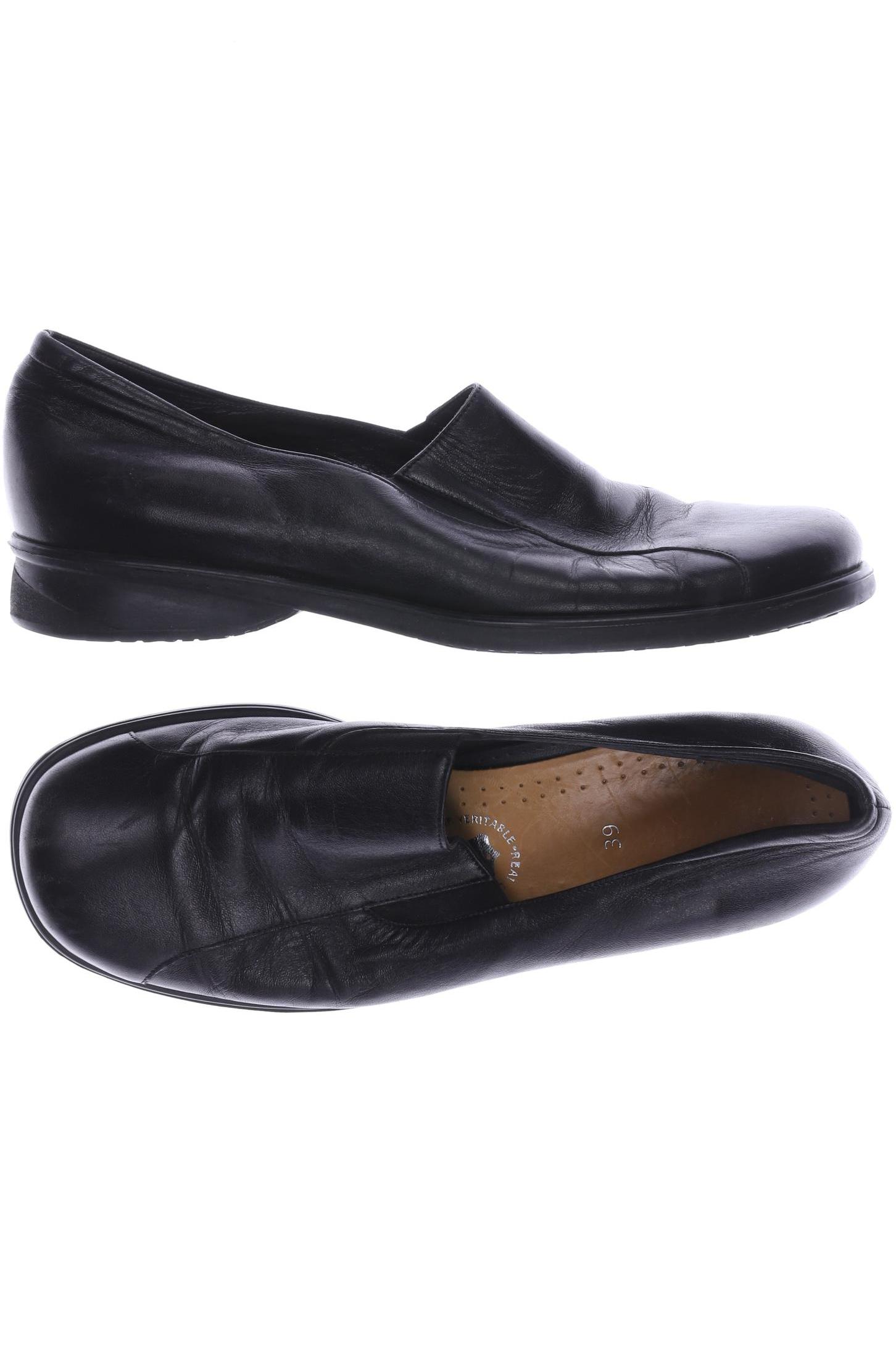 

Sioux Damen Halbschuh, schwarz, Gr. 39