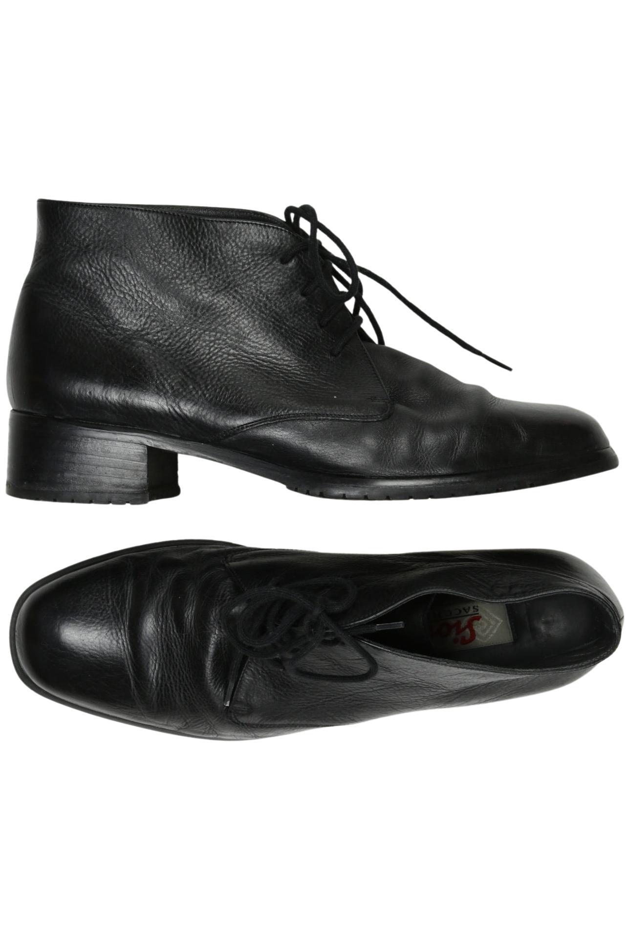 

Sioux Damen Halbschuh, schwarz, Gr. 4.5
