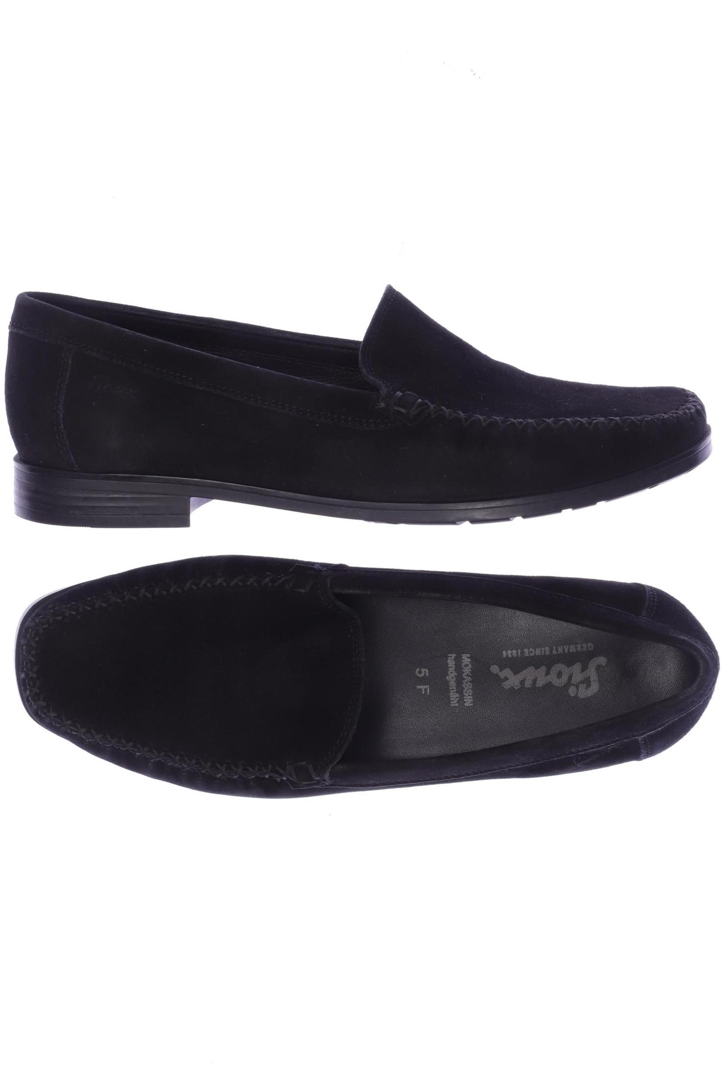 

Sioux Damen Halbschuh, schwarz, Gr. 5