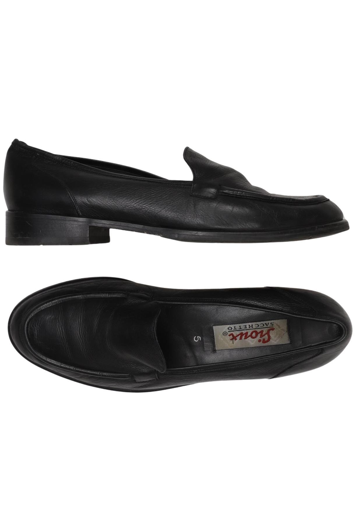 

Sioux Damen Halbschuh, schwarz, Gr. 5