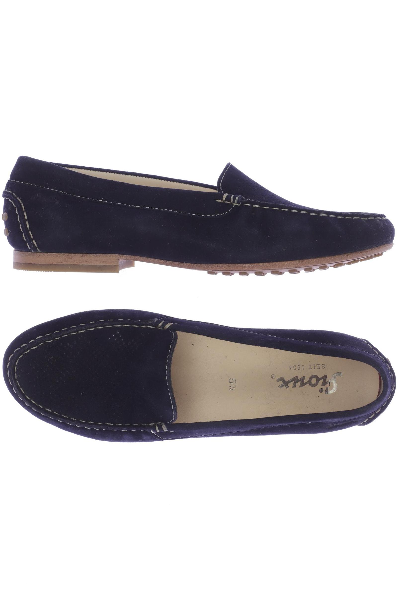 

Sioux Damen Halbschuh, marineblau, Gr. 5.5
