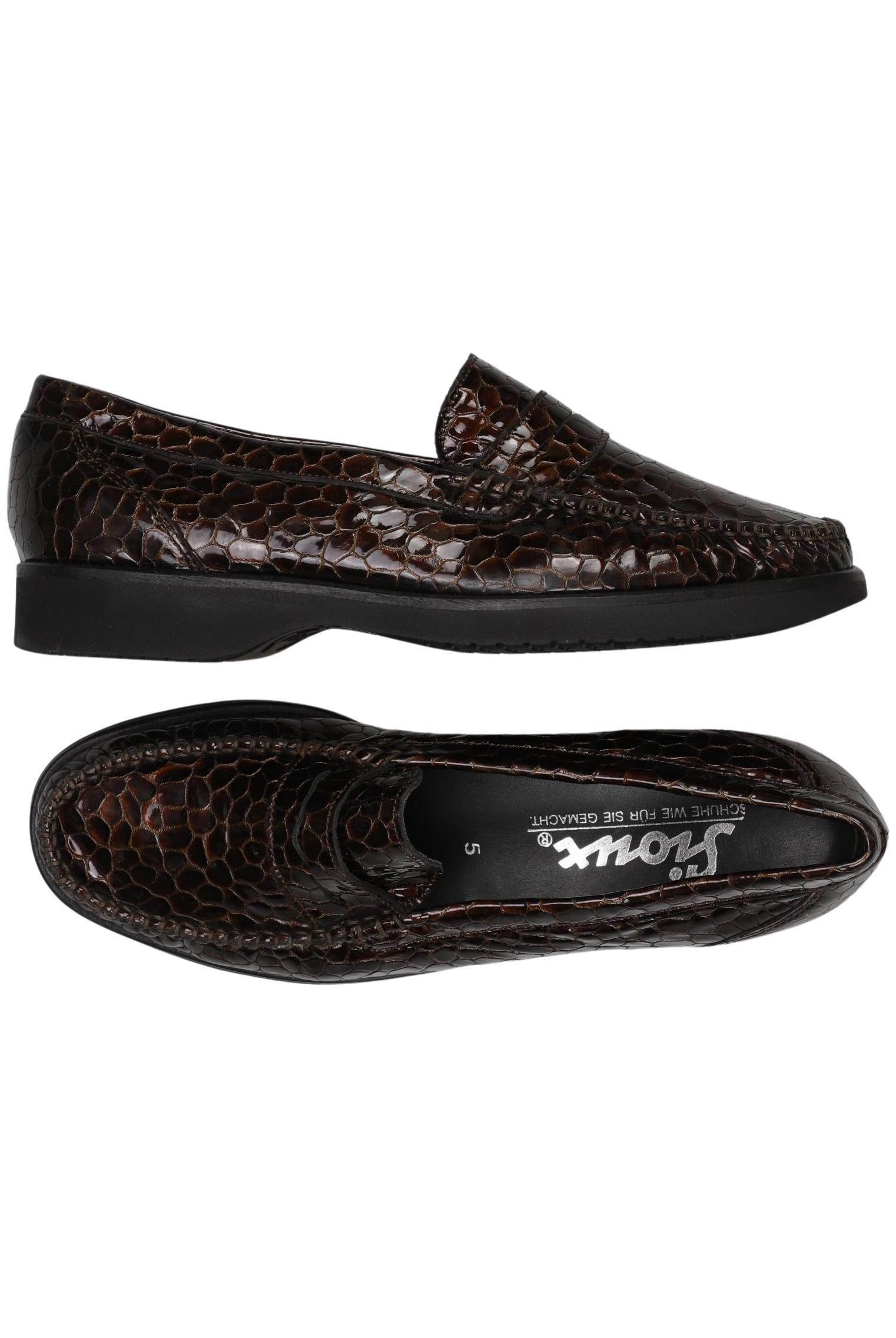 

Sioux Damen Halbschuh, braun, Gr. 5