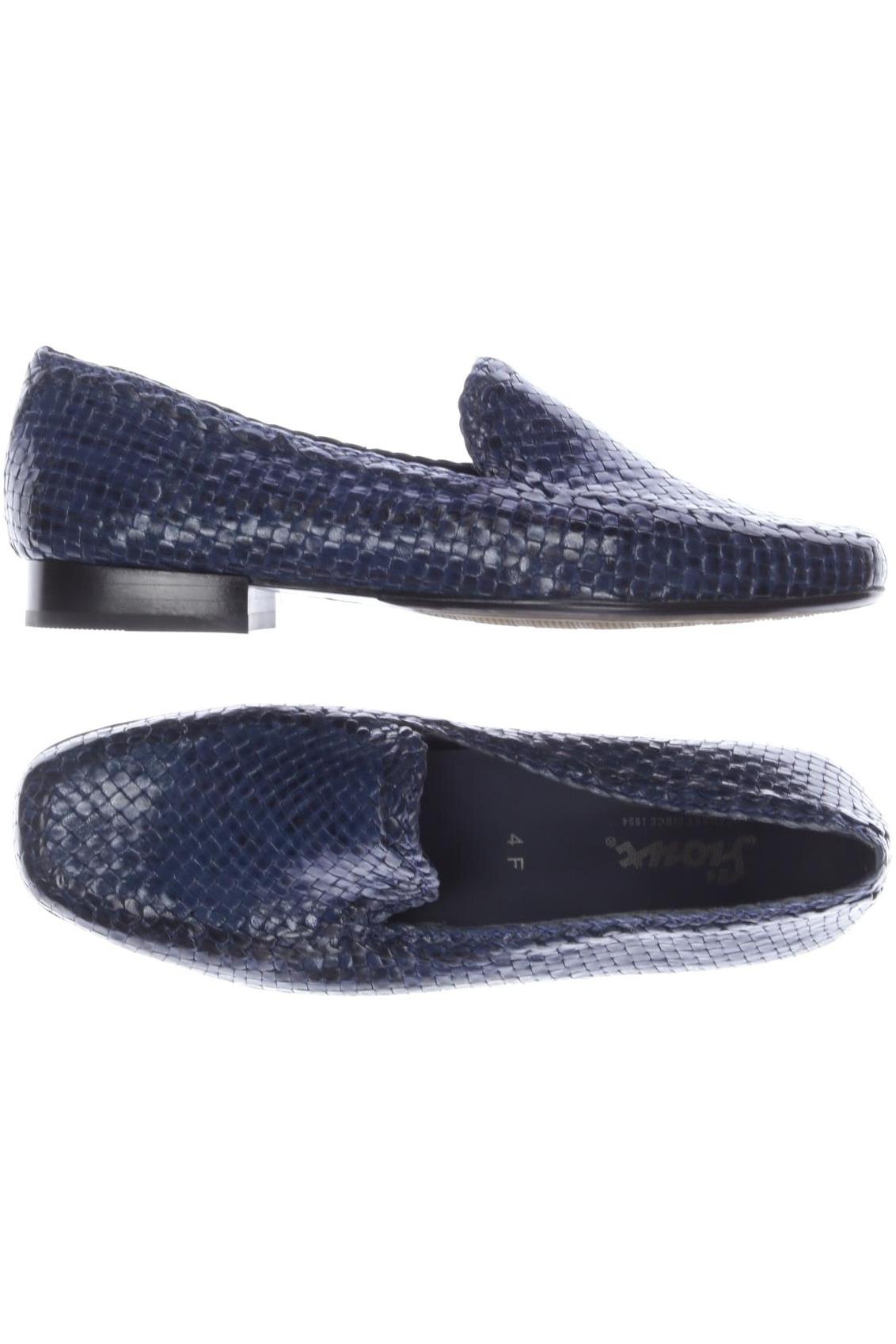 

Sioux Damen Halbschuh, marineblau, Gr. 4