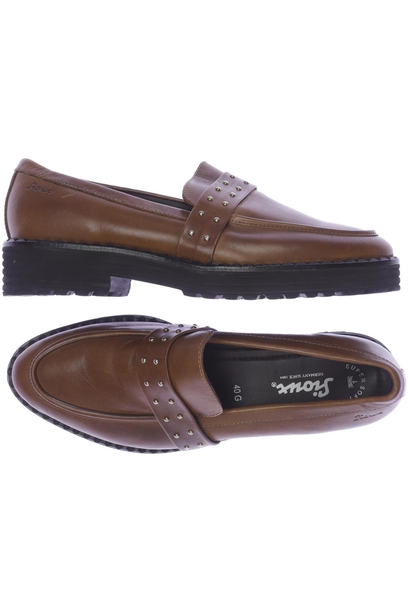 

Sioux Damen Halbschuh, braun, Gr. 40
