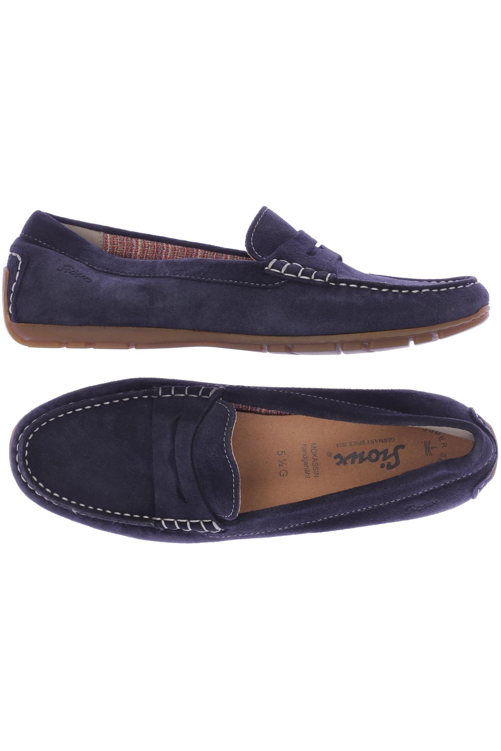 

Sioux Damen Halbschuh, marineblau, Gr. 5.5