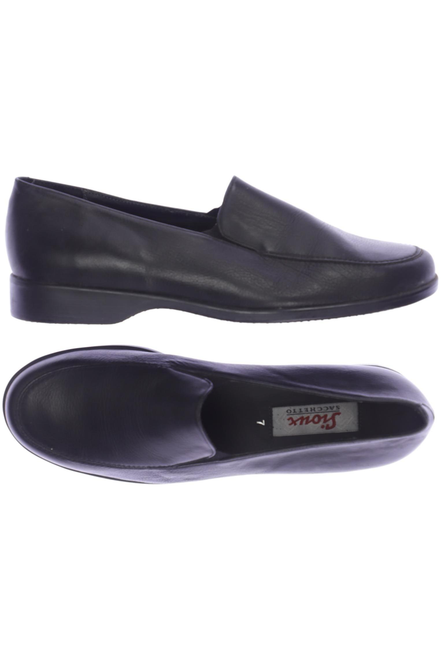 

Sioux Damen Halbschuh, schwarz