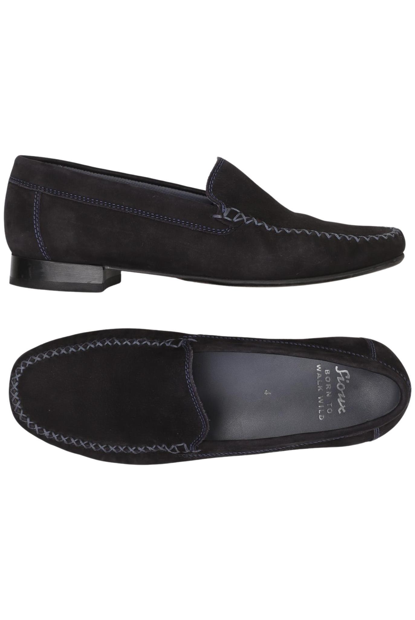 

Sioux Damen Halbschuh, marineblau, Gr. 4