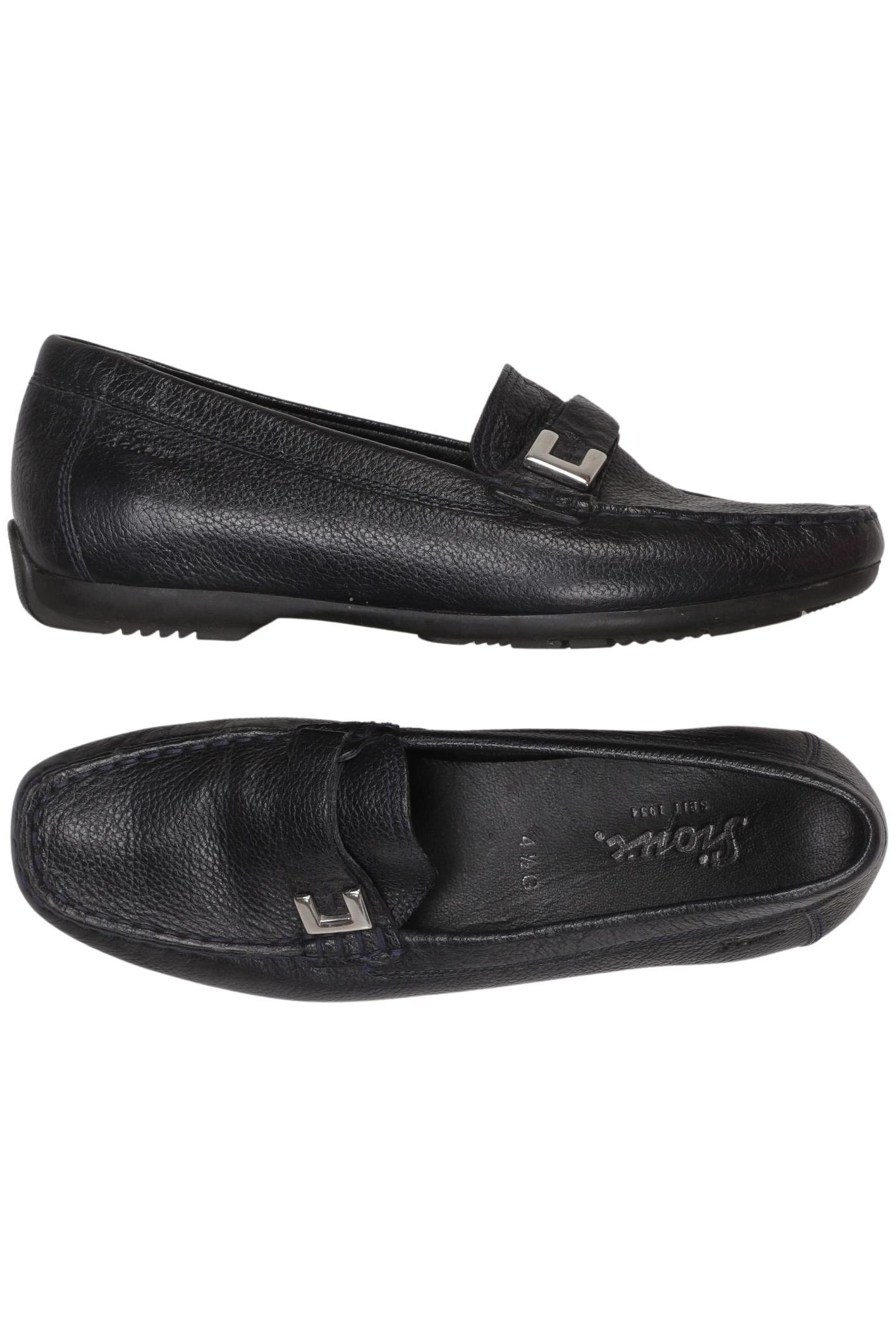 

Sioux Damen Halbschuh, schwarz, Gr. 4.5