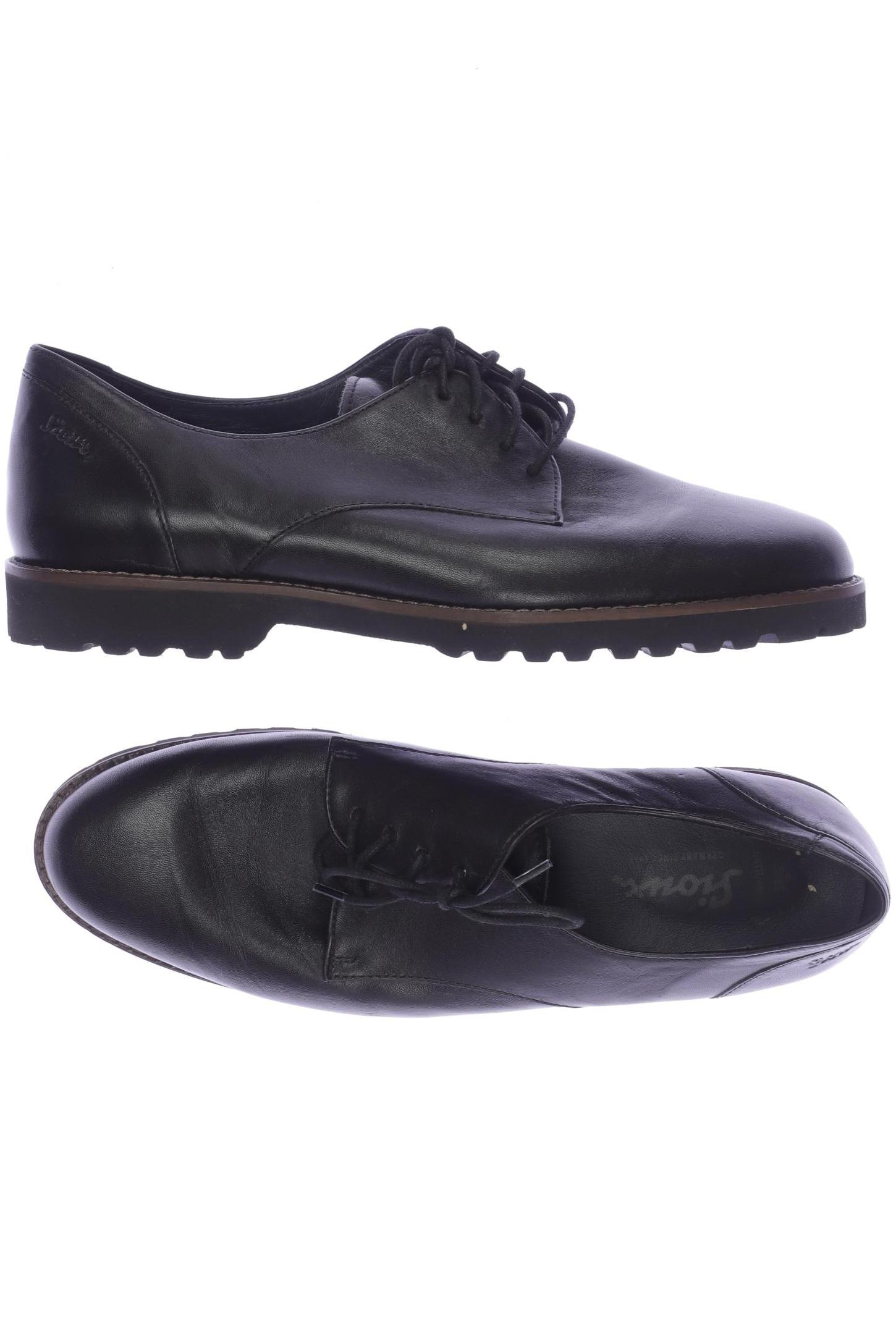 

Sioux Damen Halbschuh, schwarz, Gr. 7.5