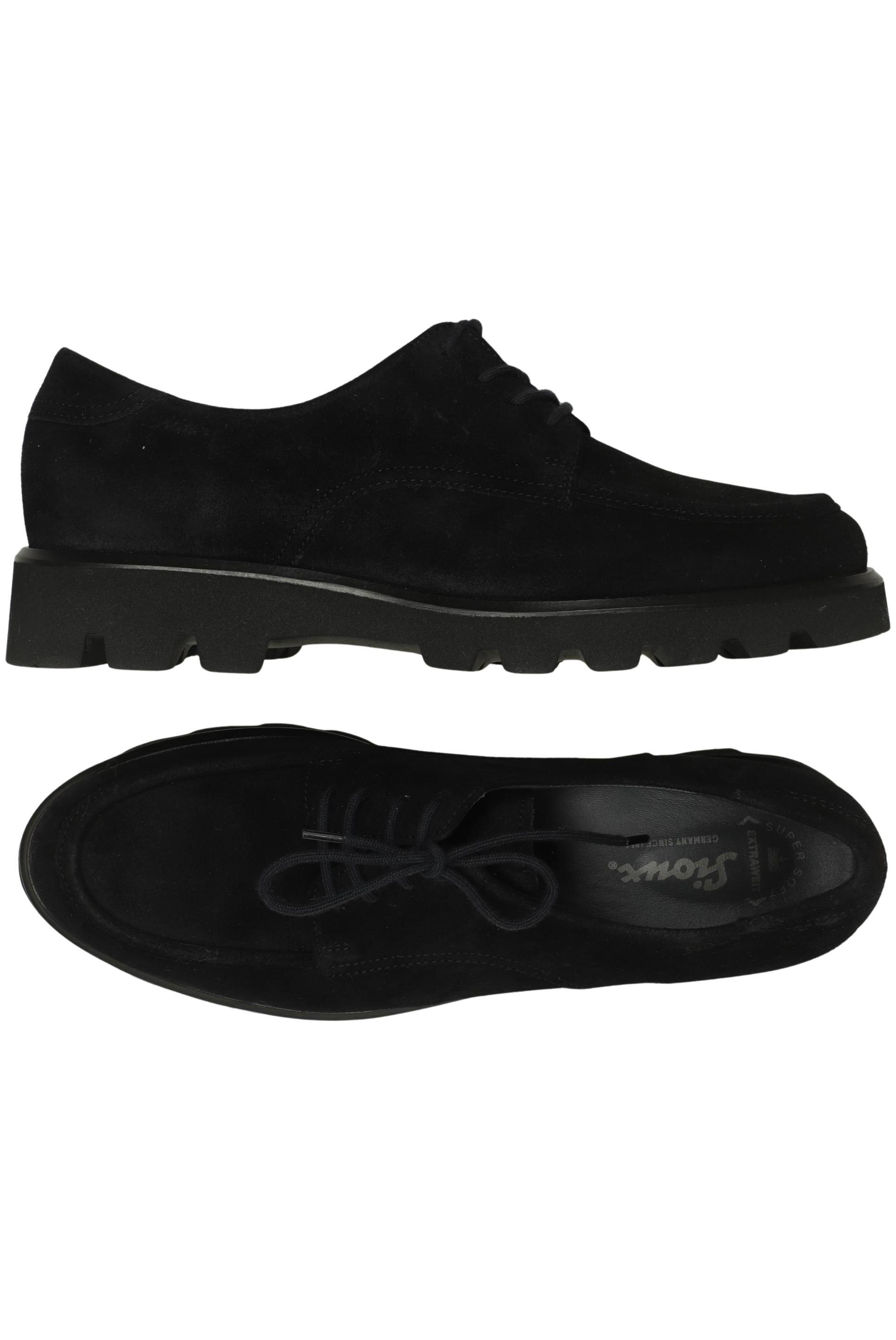 

Sioux Damen Halbschuh, schwarz, Gr. 8.5