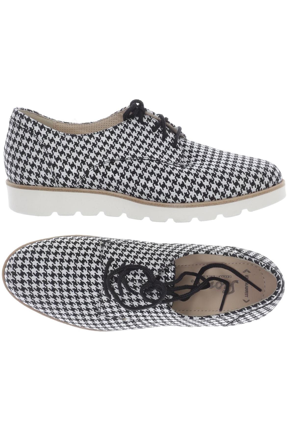 

Sioux Damen Halbschuh, schwarz, Gr. 4.5
