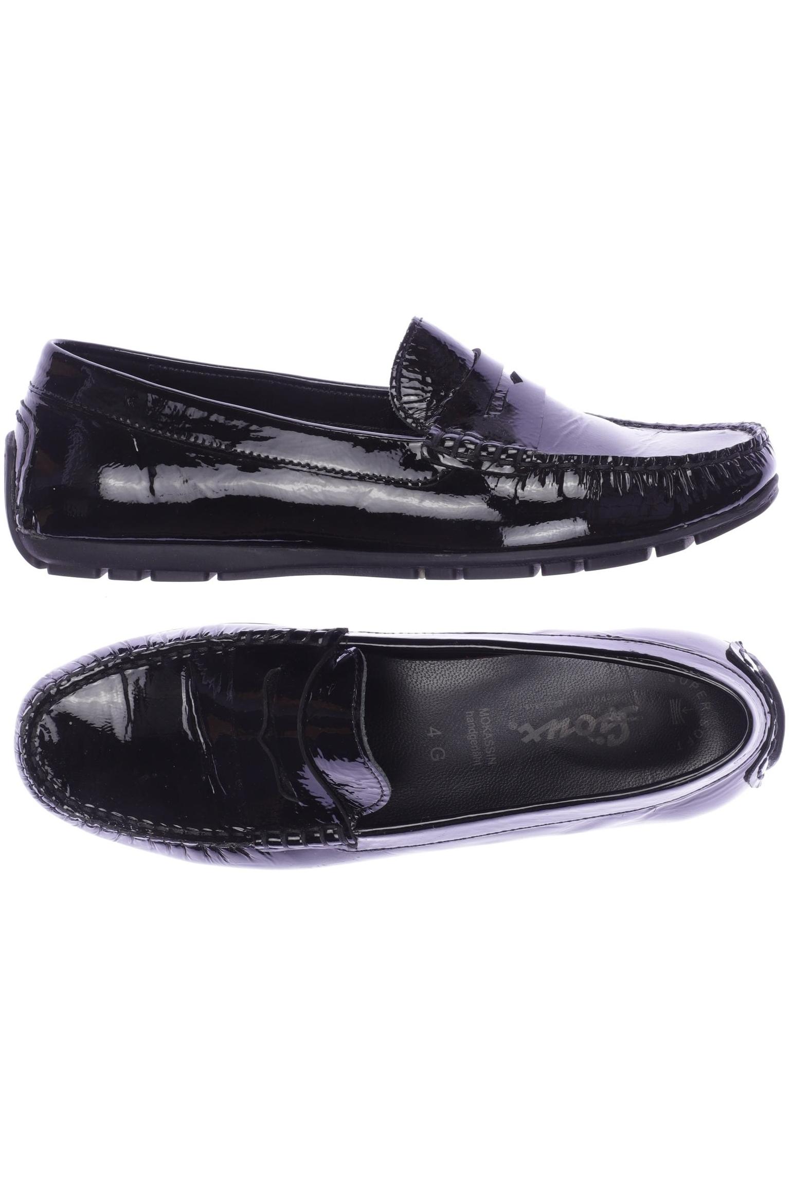 

Sioux Damen Halbschuh, schwarz, Gr. 4