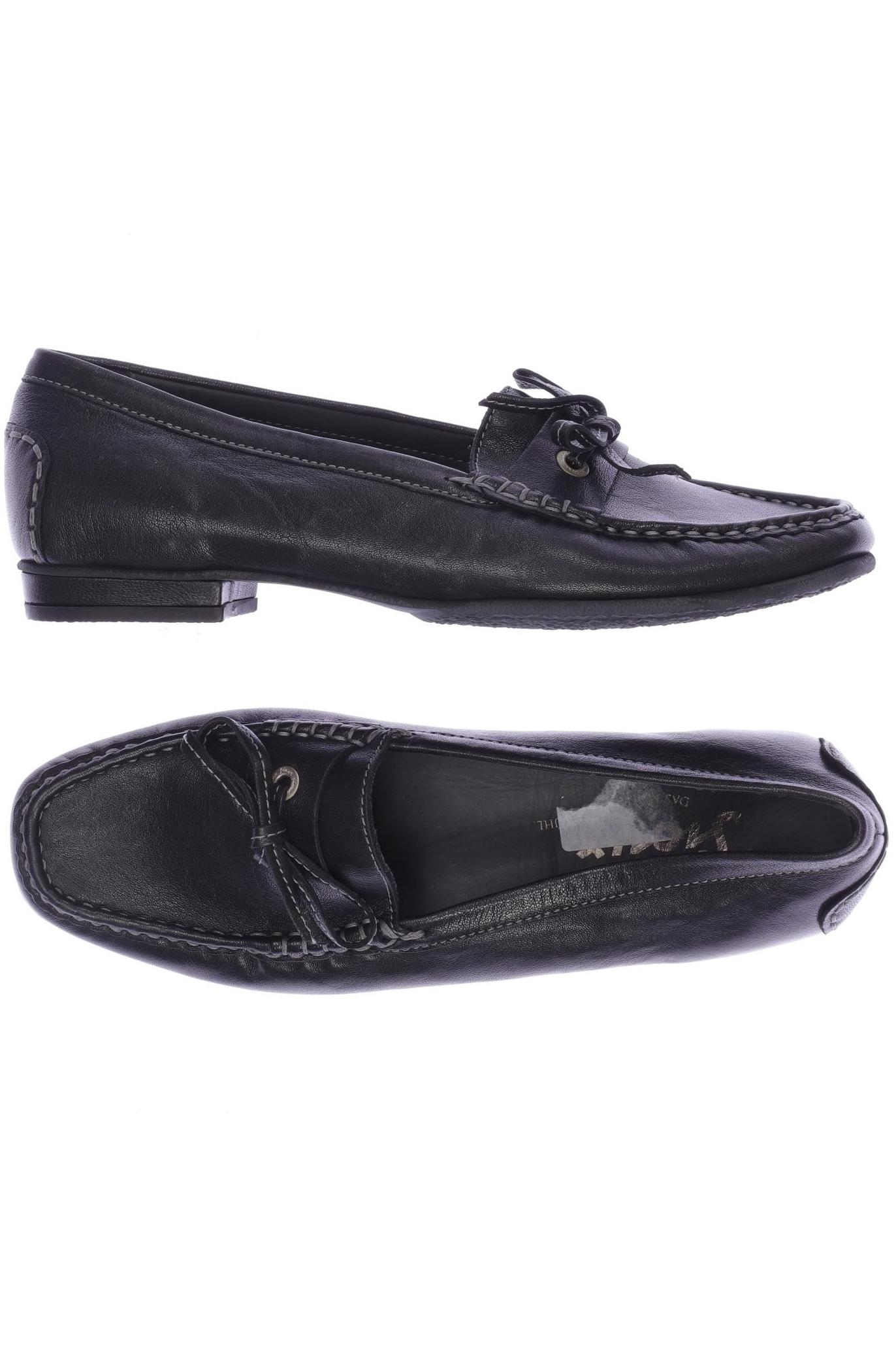 

Sioux Damen Halbschuh, schwarz, Gr. 5