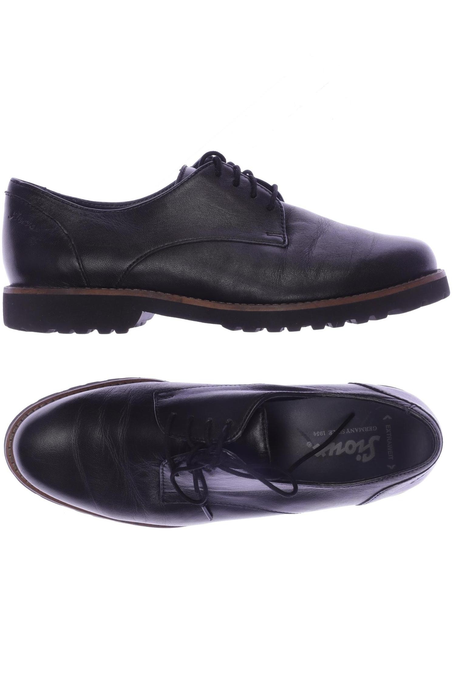 

Sioux Damen Halbschuh, schwarz, Gr. 5