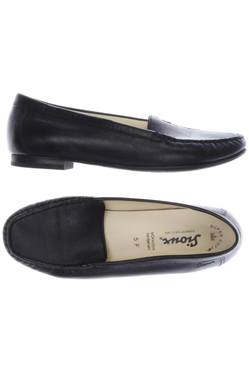 

Sioux Damen Halbschuh, schwarz, Gr. 5