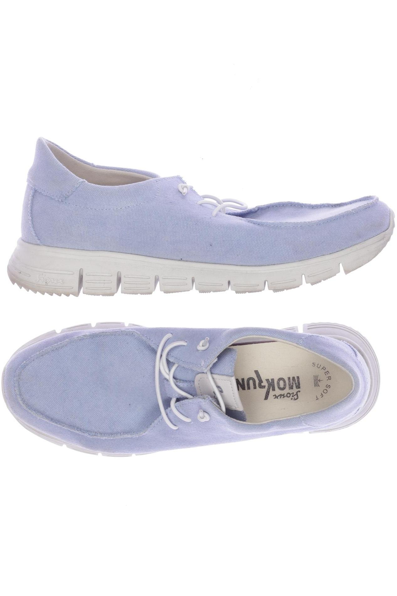 

Sioux Damen Halbschuh, hellblau, Gr. 39