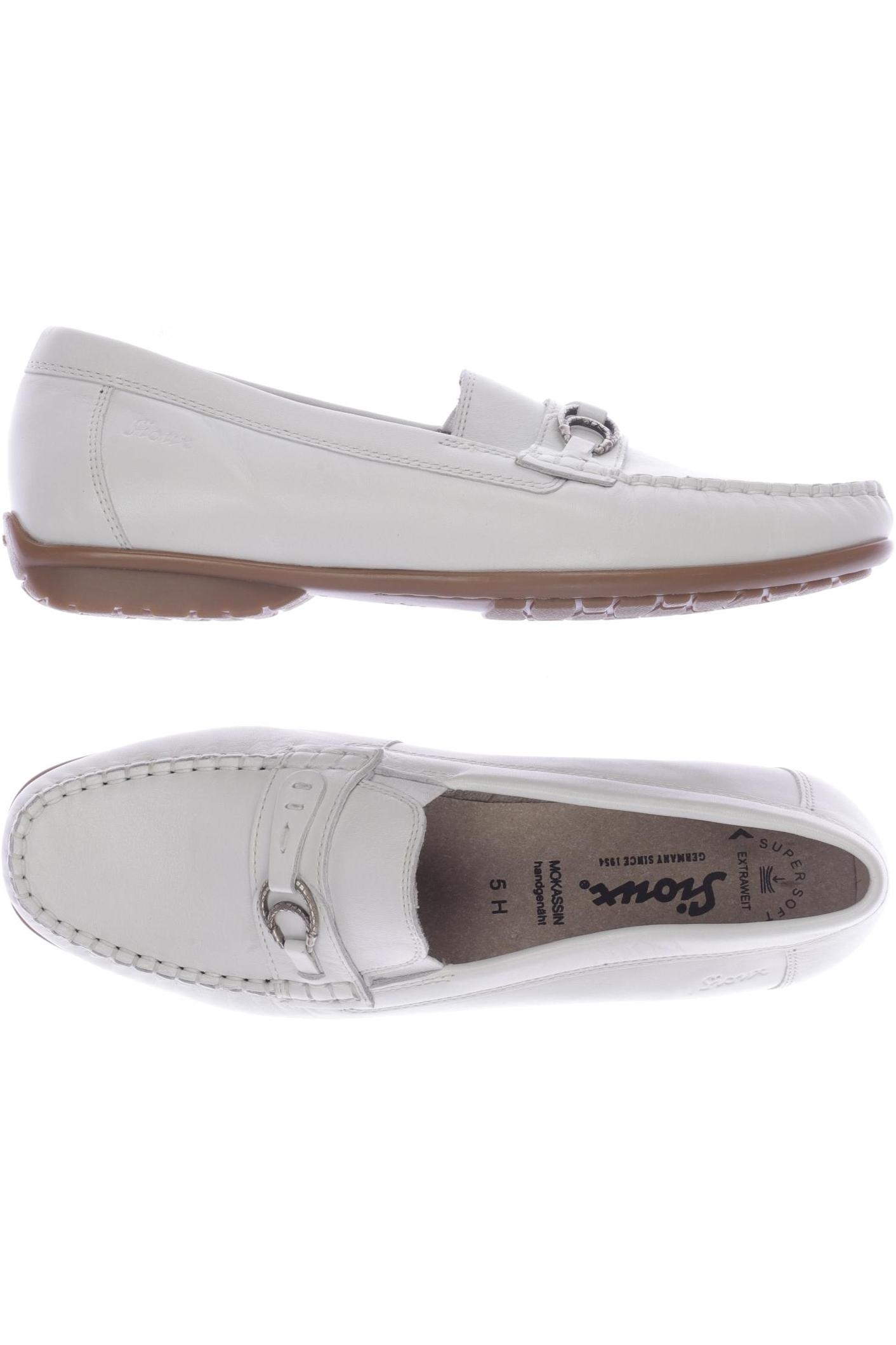 

Sioux Damen Halbschuh, cremeweiß