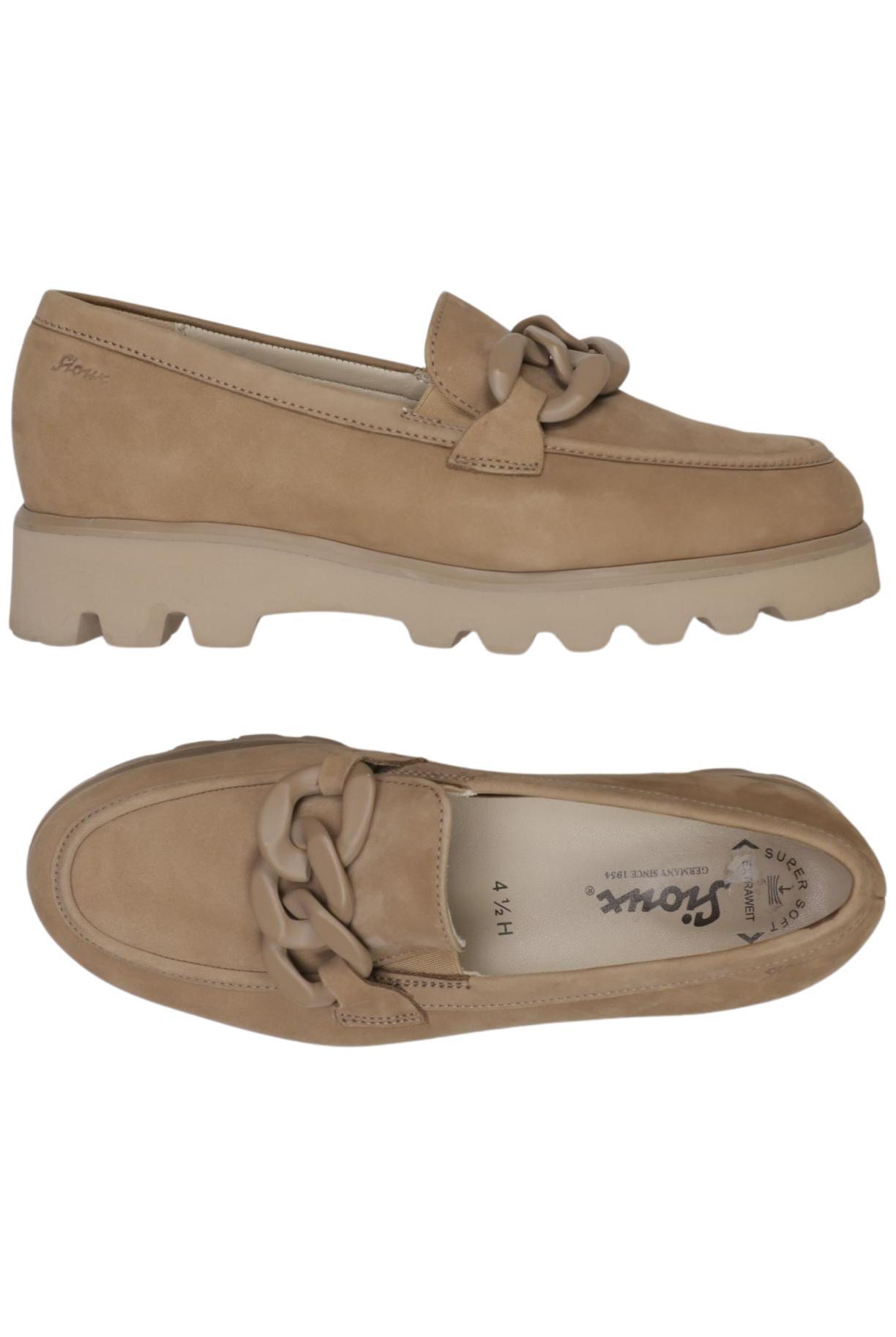 

Sioux Damen Halbschuh, beige, Gr. 4.5
