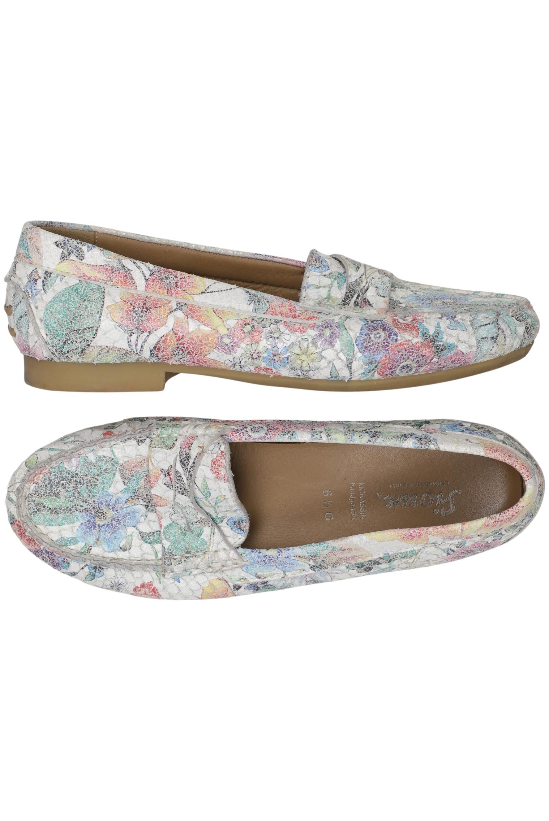 

Sioux Damen Halbschuh, weiß, Gr. 6.5