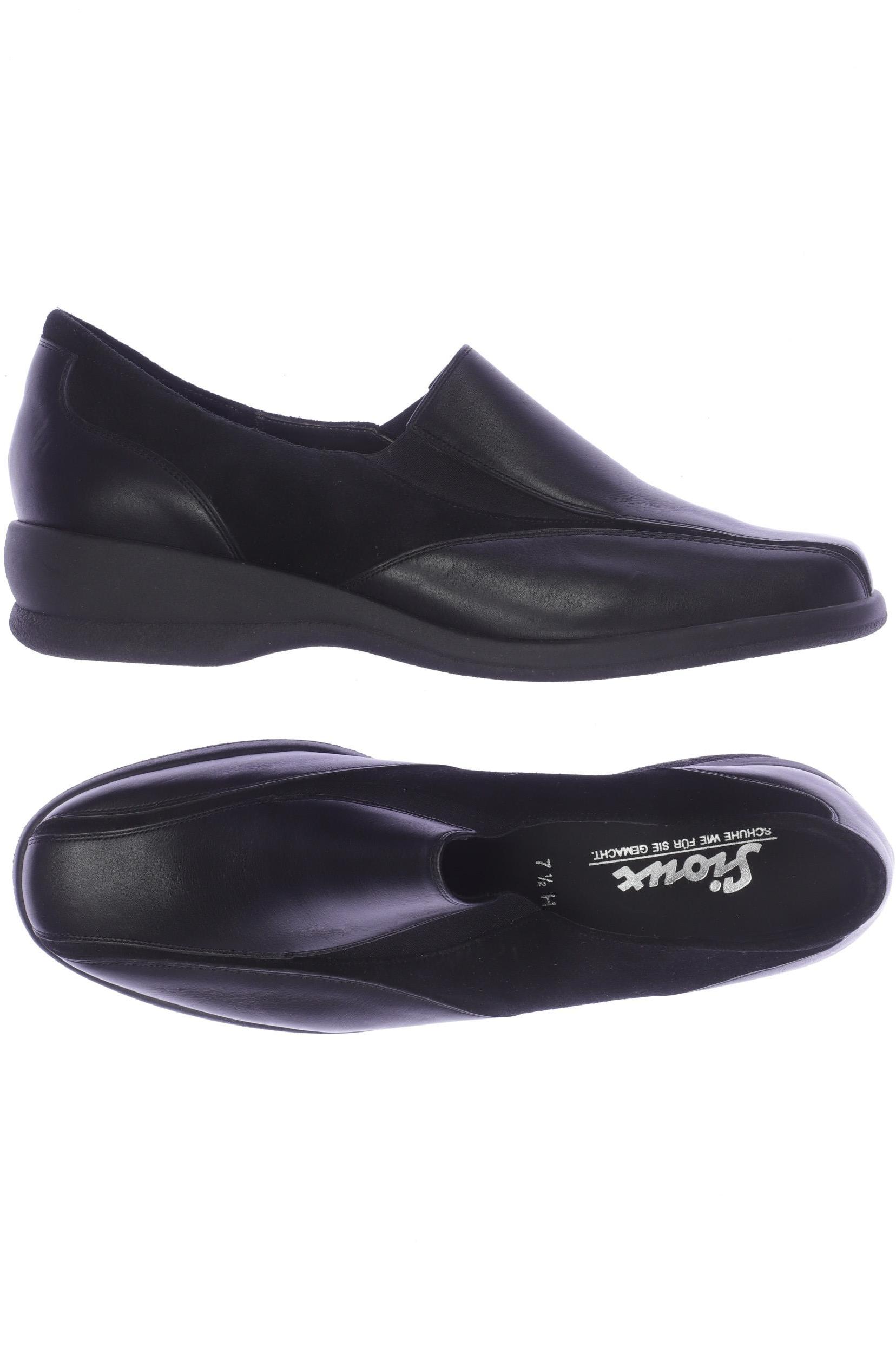 

Sioux Damen Halbschuh, schwarz, Gr. 7.5