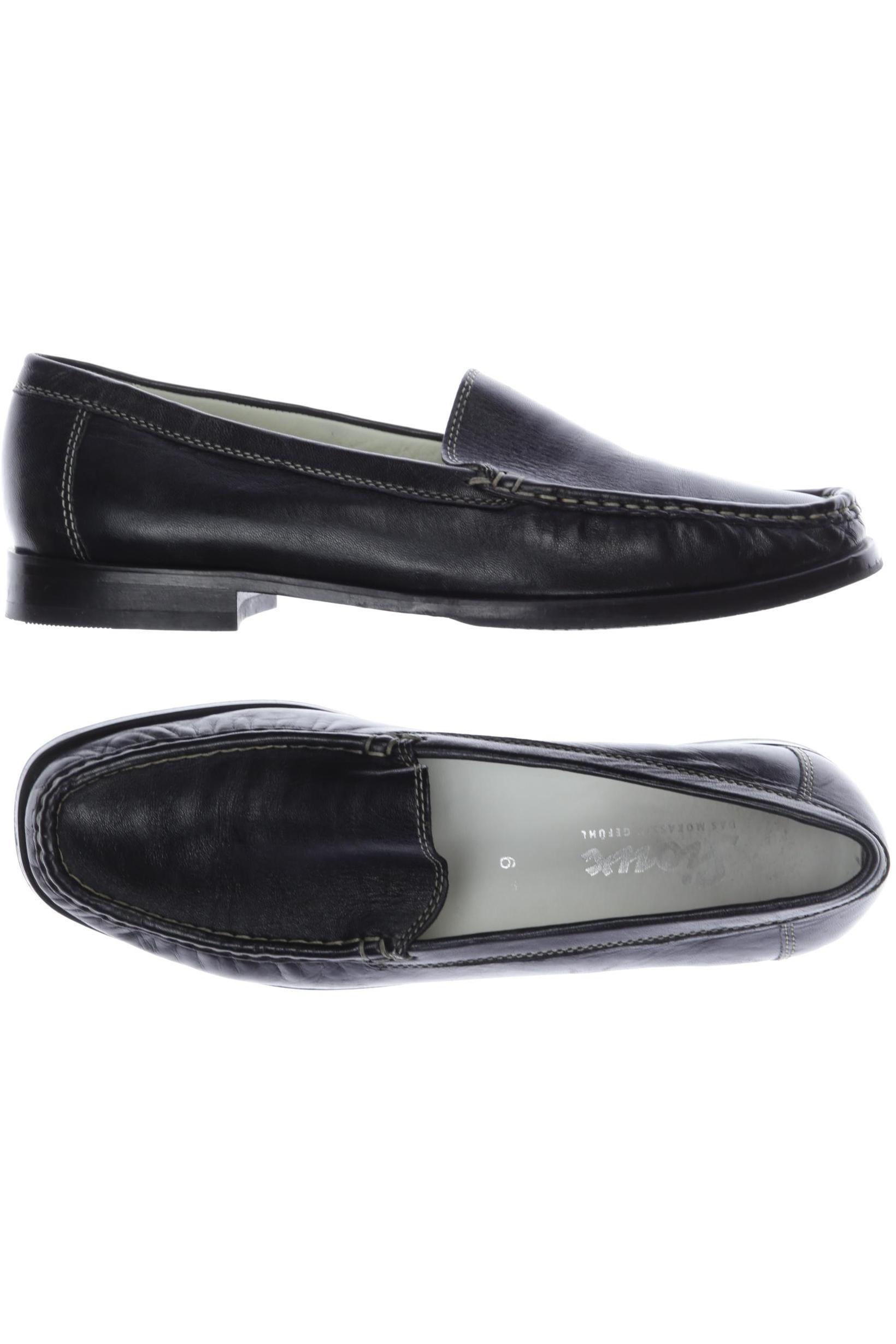 

Sioux Damen Halbschuh, schwarz, Gr. 6
