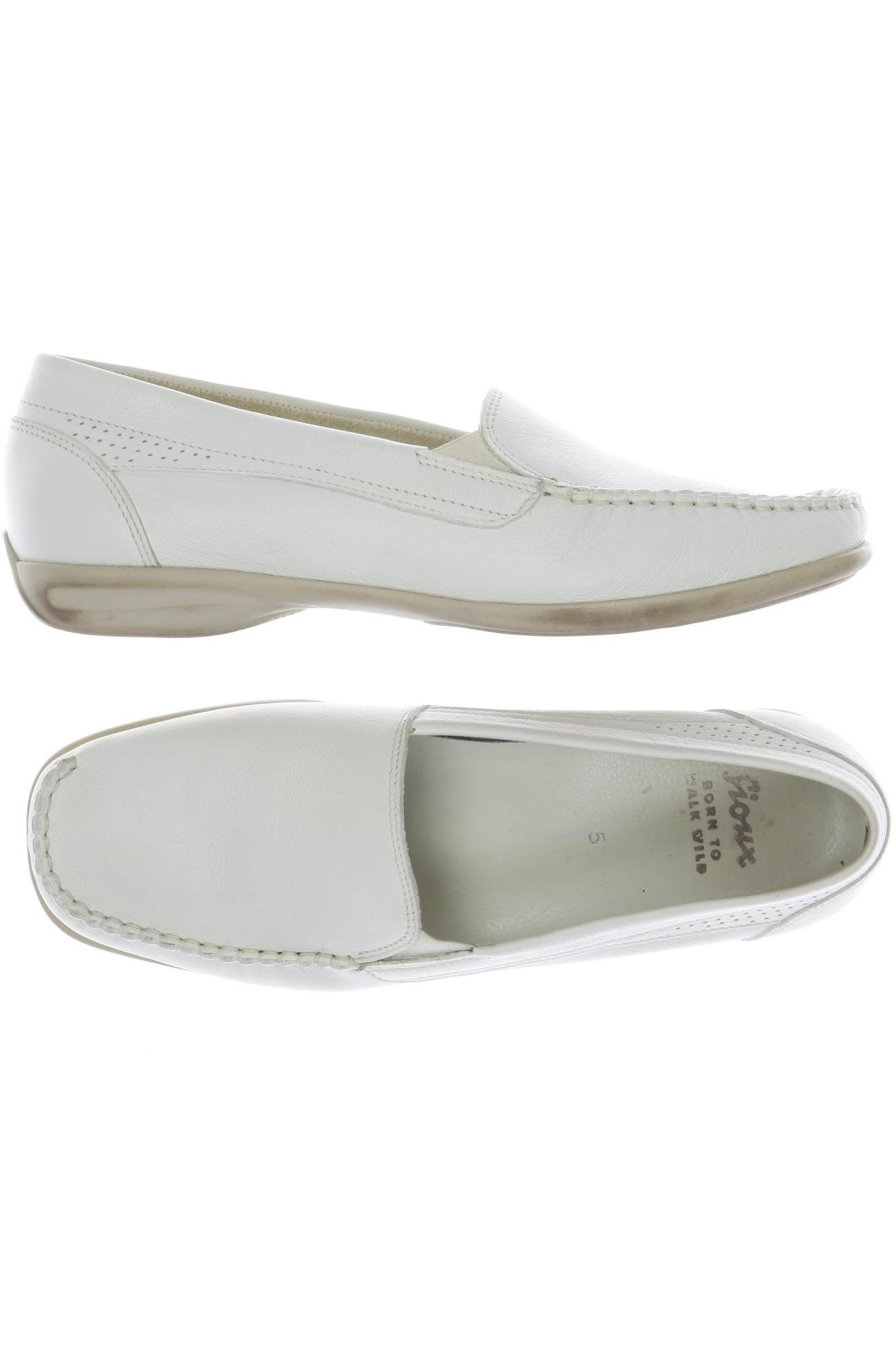 

Sioux Damen Halbschuh, weiß, Gr. 5