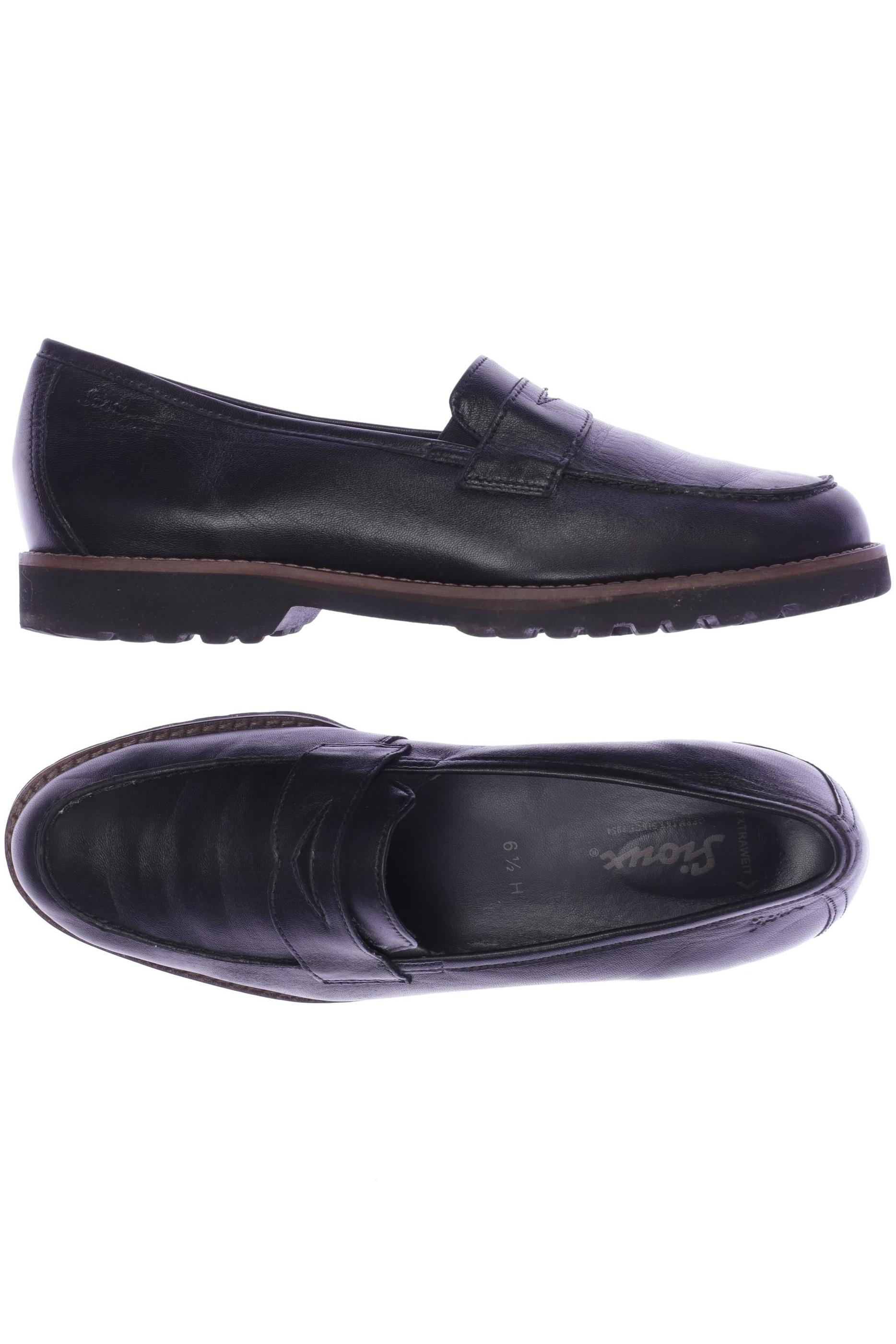 

Sioux Damen Halbschuh, schwarz, Gr. 6.5
