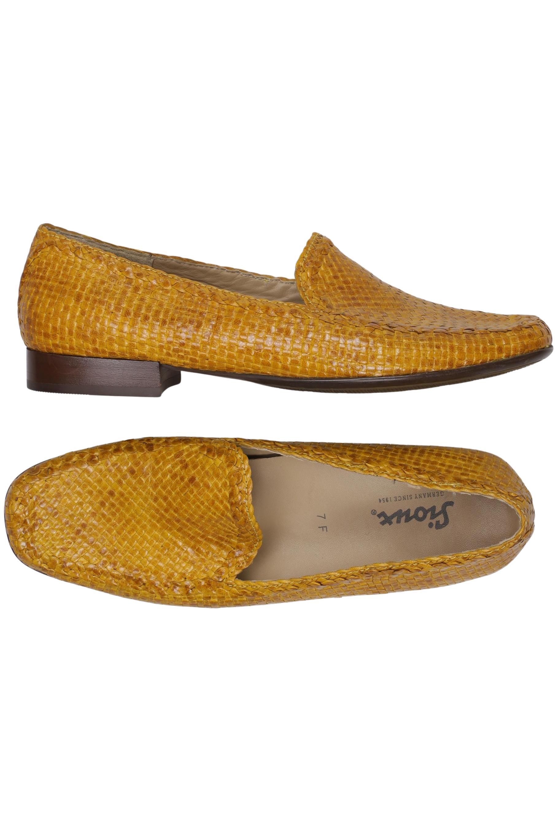 Thumbnail - Sioux Damen Halbschuh, gelb, Gr. 7