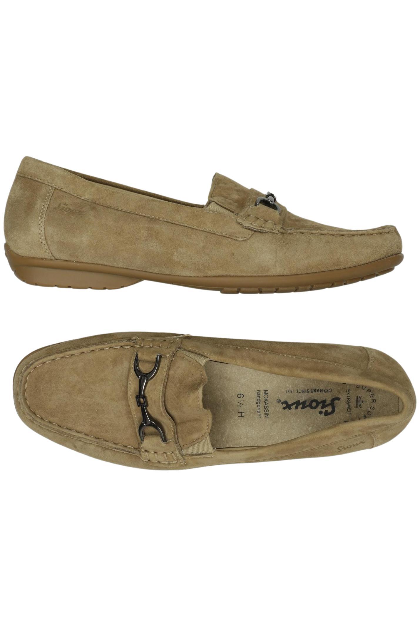 

Sioux Damen Halbschuh, beige, Gr. 6.5