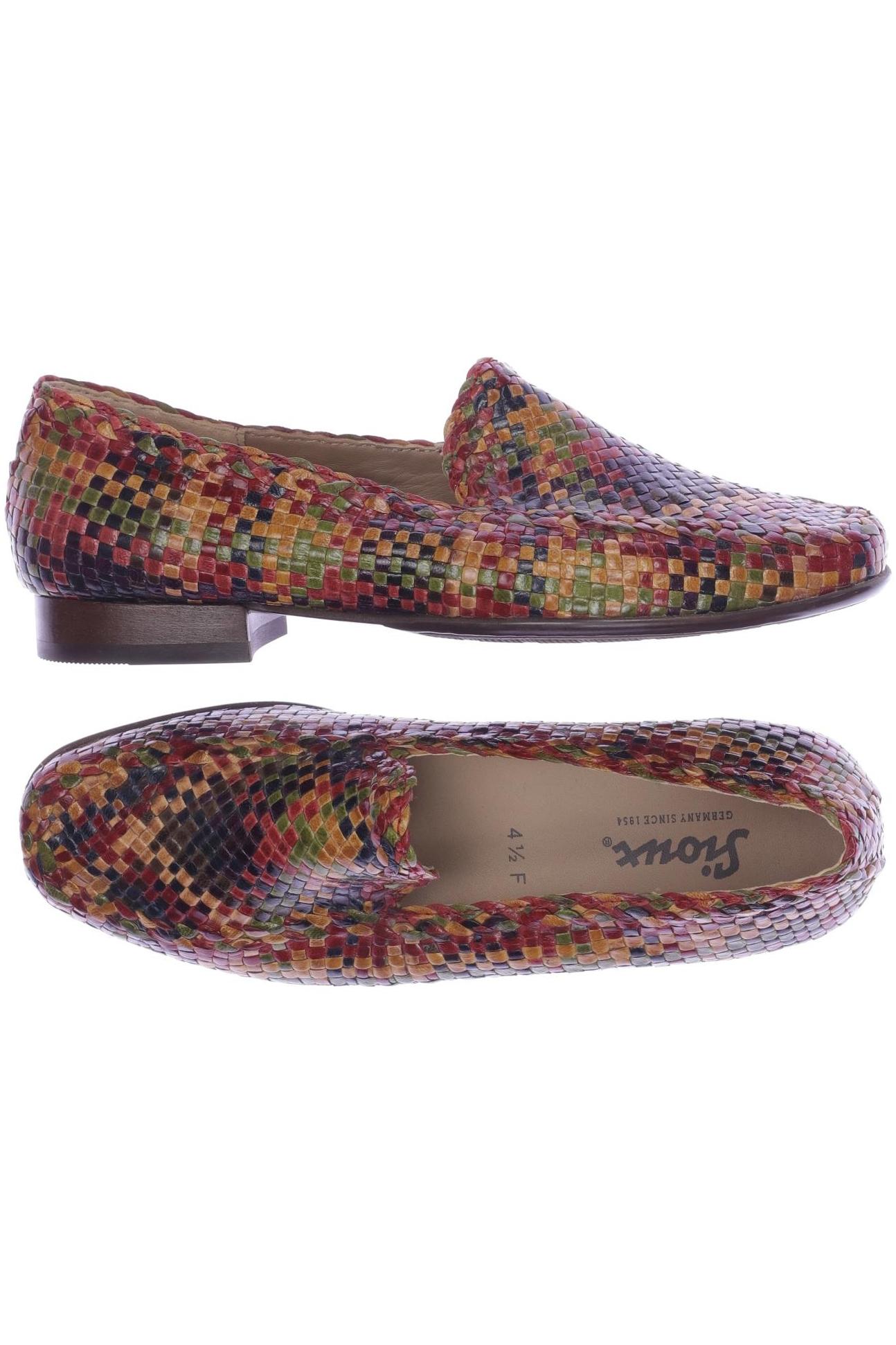 

Sioux Damen Halbschuh, bordeaux, Gr. 4.5