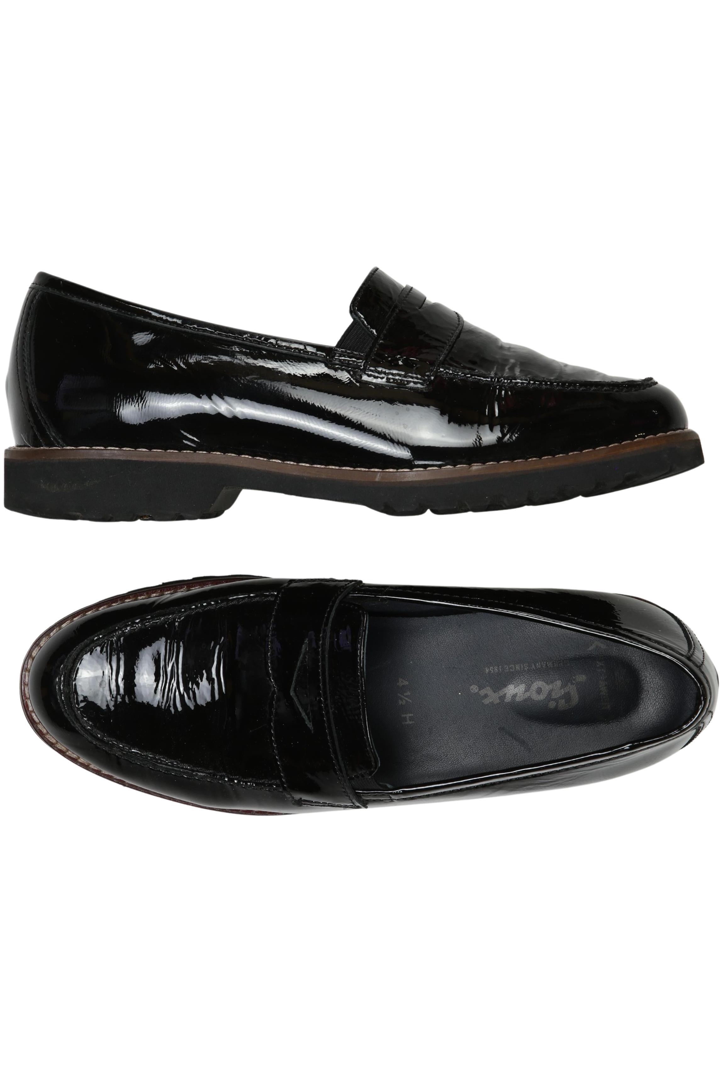 

Sioux Damen Halbschuh, schwarz, Gr. 4.5