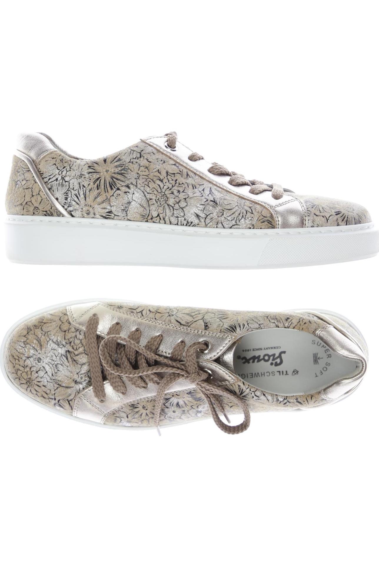 

Sioux Damen Halbschuh, beige, Gr. 4.5