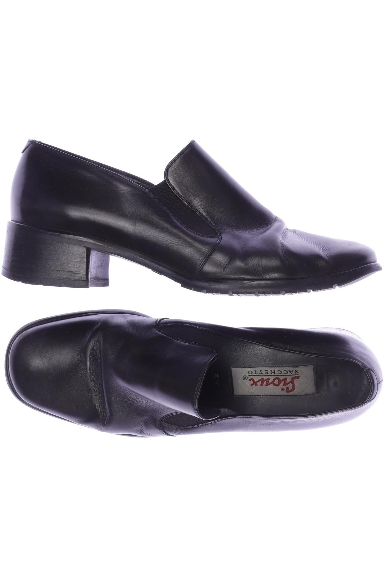 

Sioux Damen Halbschuh, schwarz, Gr. 5.5