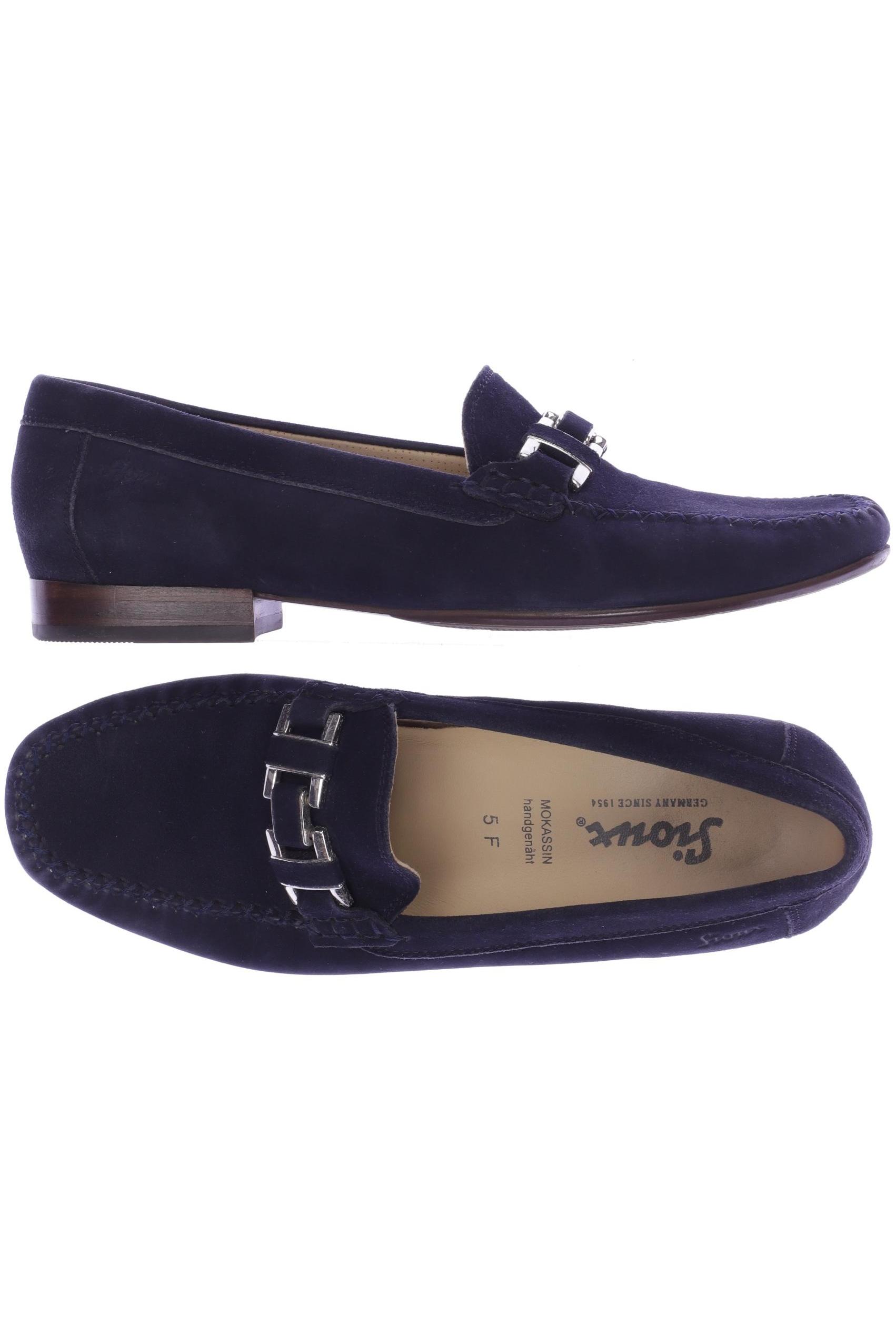 

Sioux Damen Halbschuh, marineblau, Gr. 5