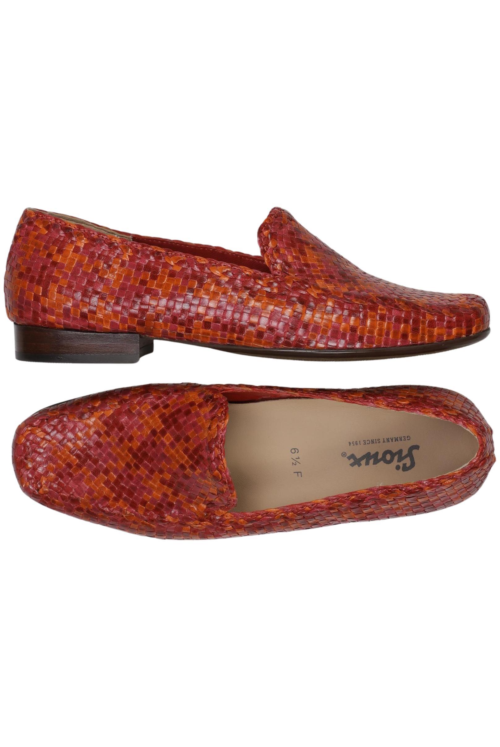 

Sioux Damen Halbschuh, rot, Gr. 6.5