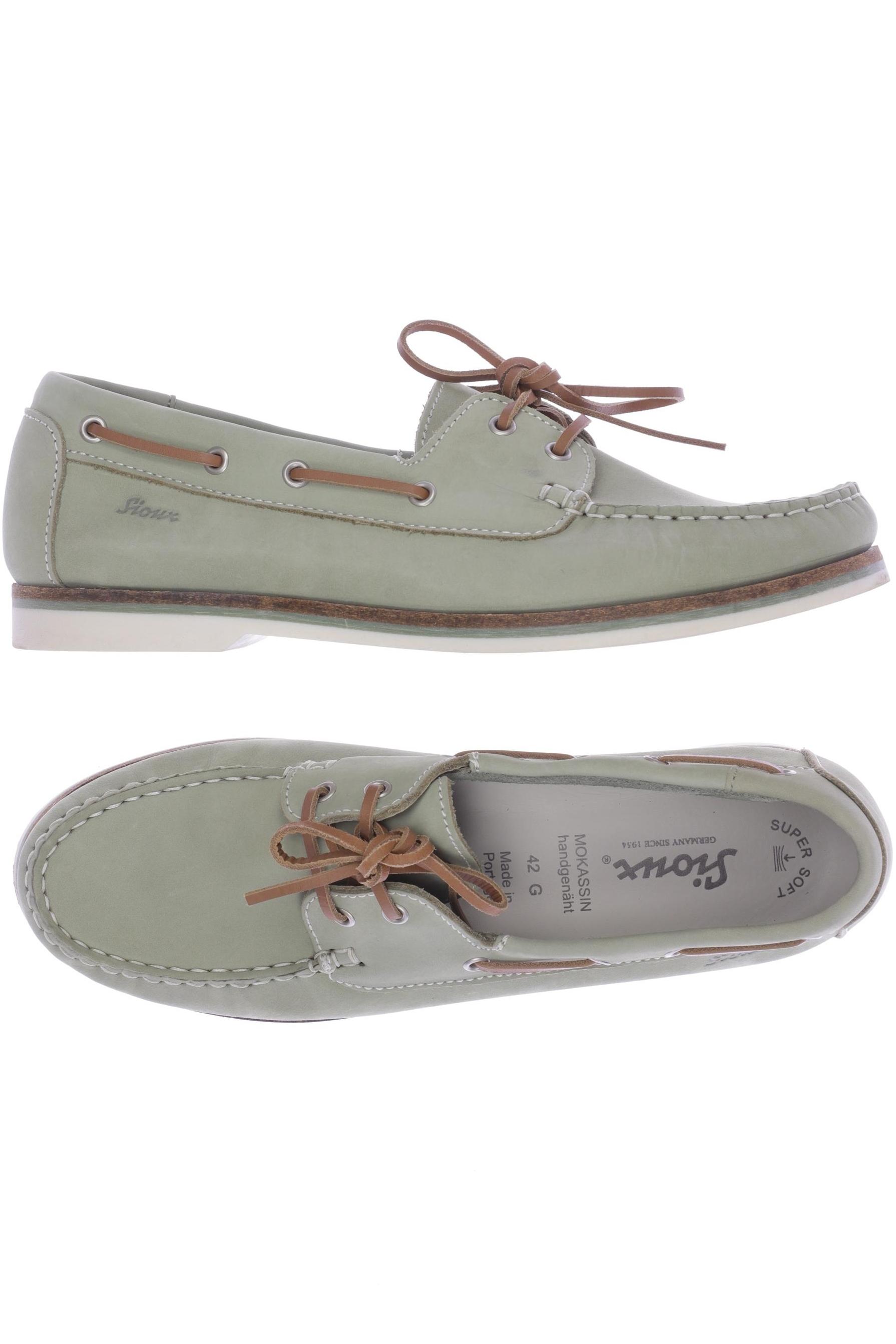 

Sioux Damen Halbschuh, hellgrün, Gr. 42