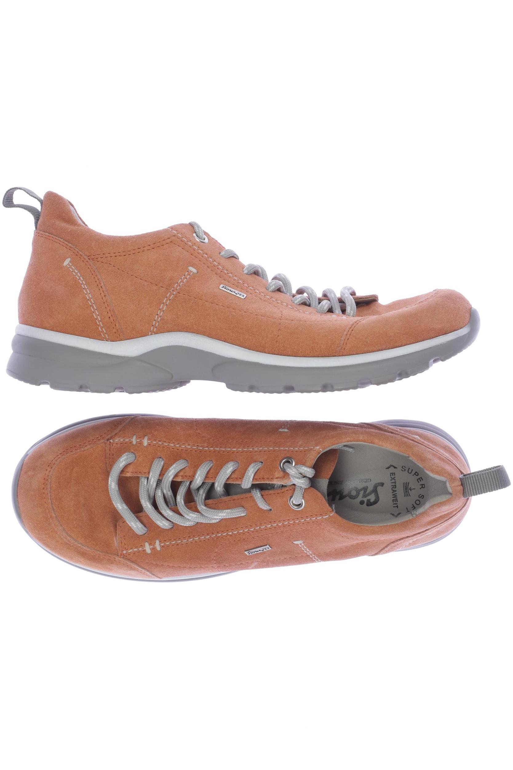 

Sioux Damen Halbschuh, orange, Gr. 39