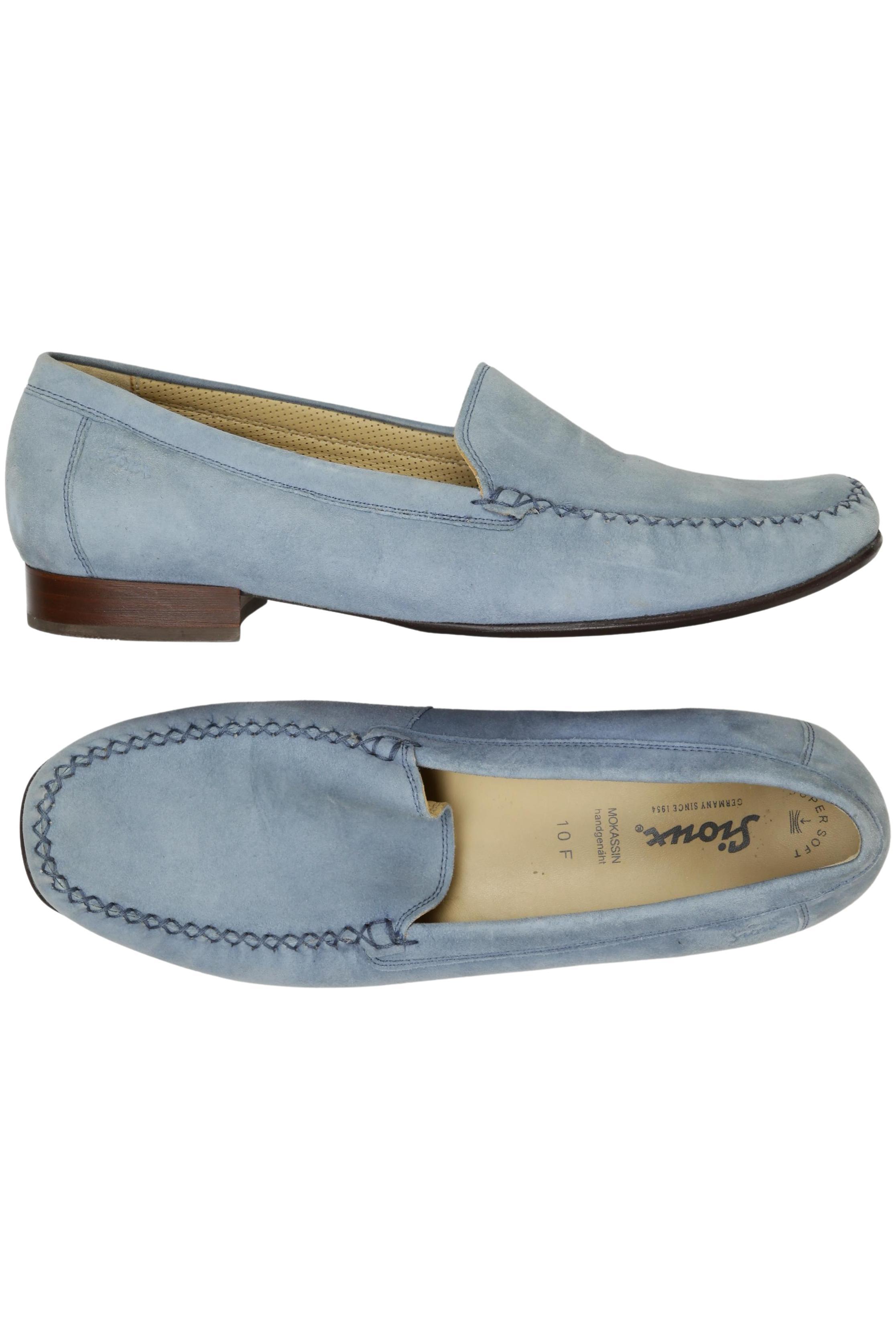 

Sioux Damen Halbschuh, hellblau, Gr. 44