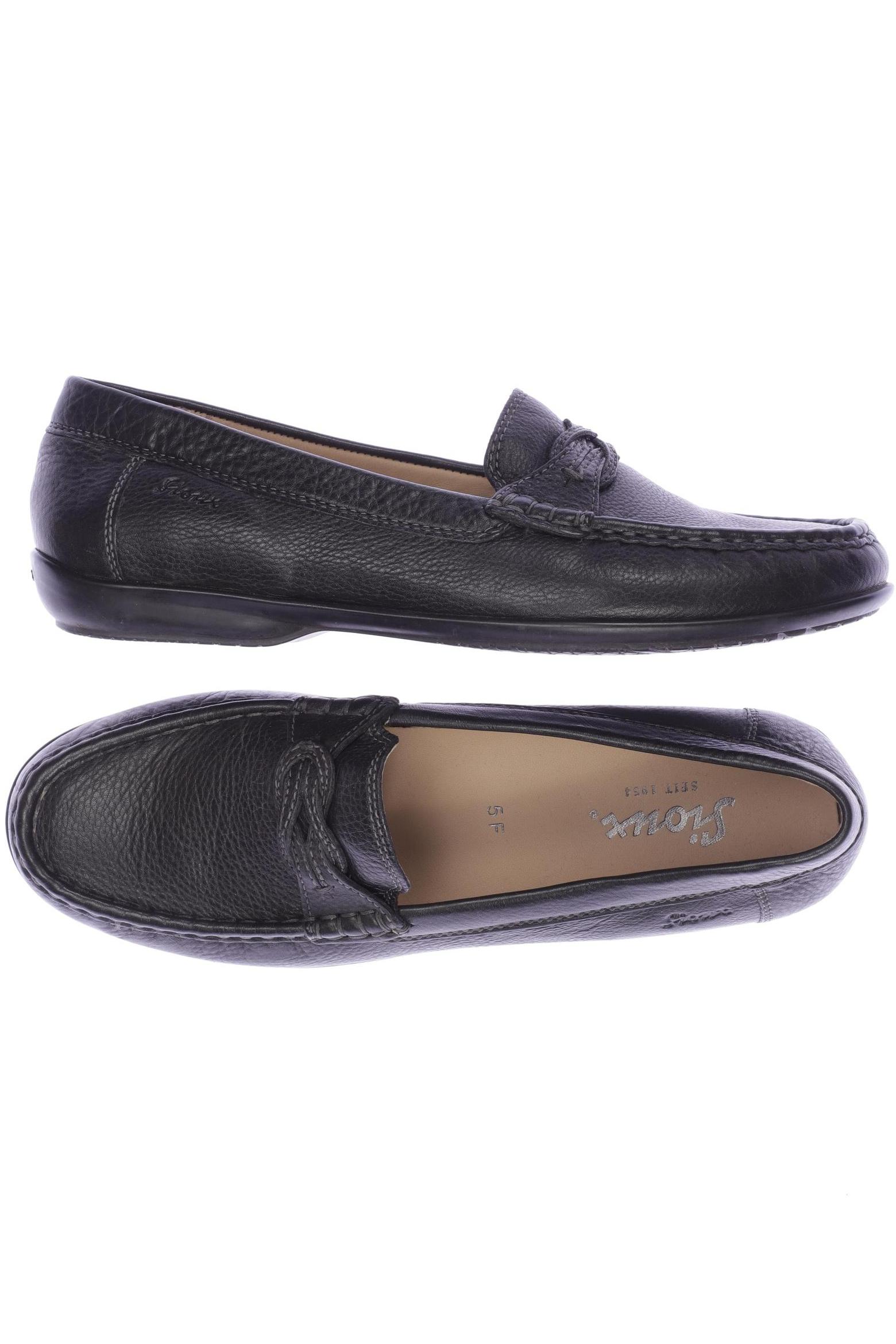 

Sioux Damen Halbschuh, schwarz, Gr. 5
